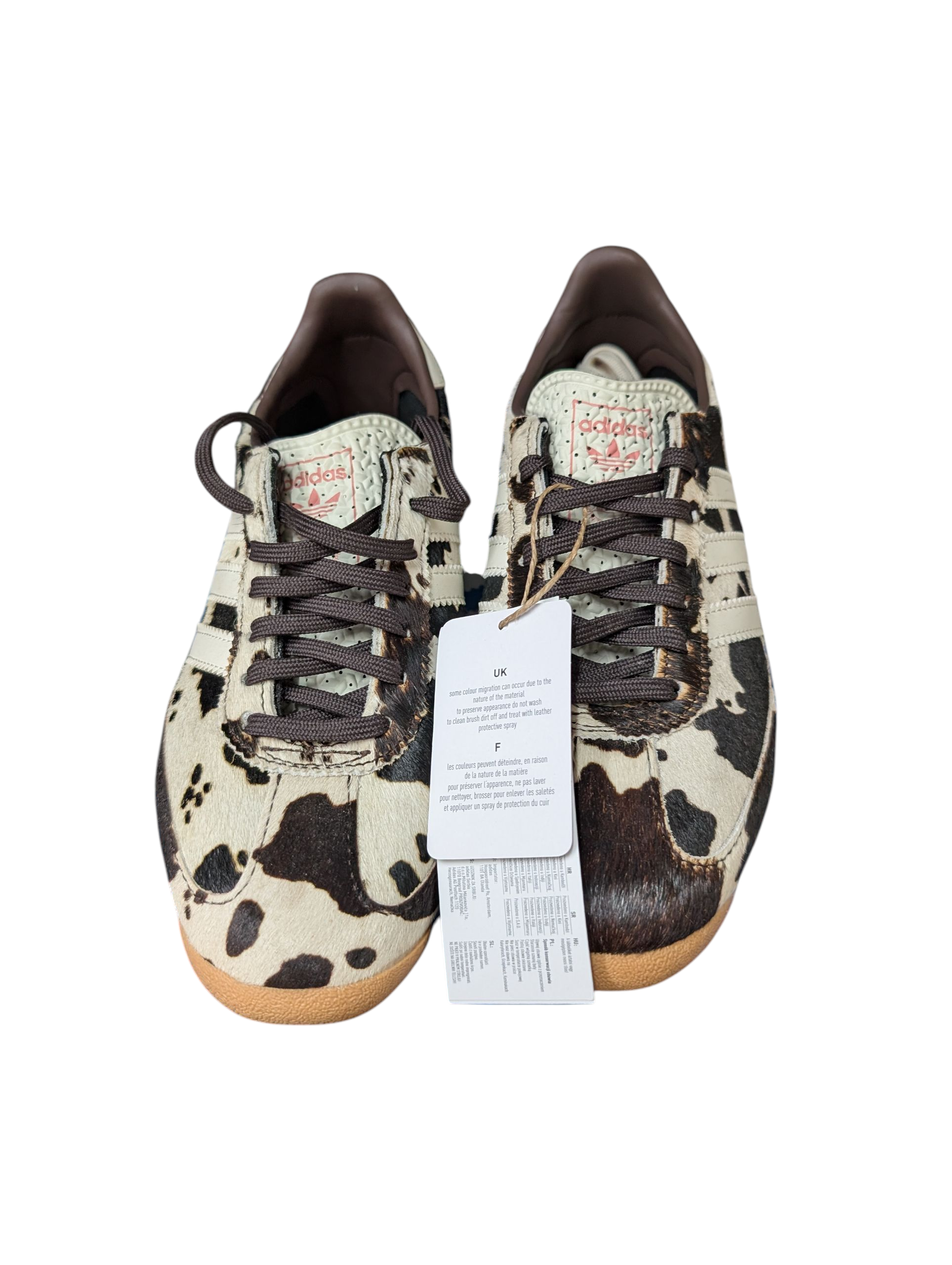 Product photo for Adidas SL 72 OG W Cow Print JR1255 Women’s UK 4 Trainers New