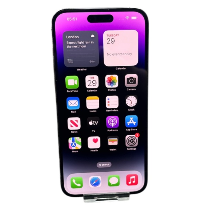 Product photo for Apple iPhone 14 Pro Max 128GB Deep Purple, Unlocked B
