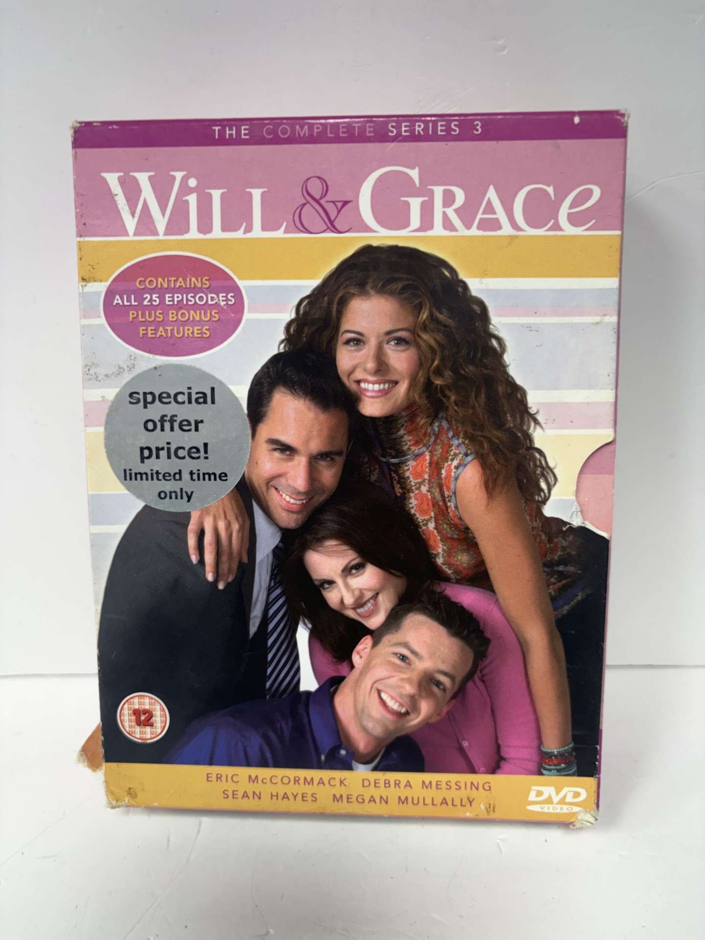 Product photo for BOX SETS WILL AND GRACE THE COMPLETE SERIES 3 BOX SET