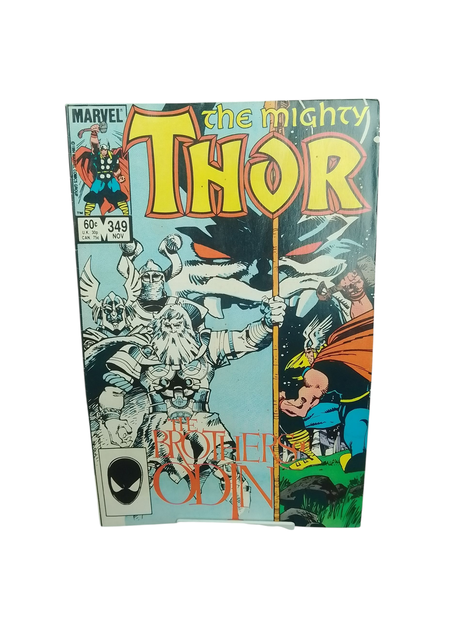 Product photo for The Mighty Thor Brothers of Odin #349 1984