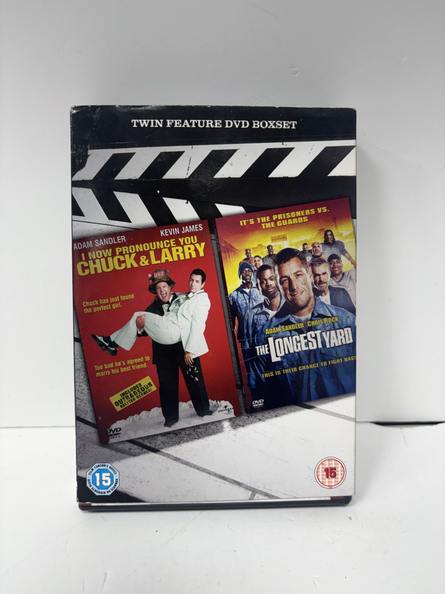 Product photo for BOX SET TWIN FEATURE DVD BOXSET CHUCK AND LARRY THE LONGEST YARD