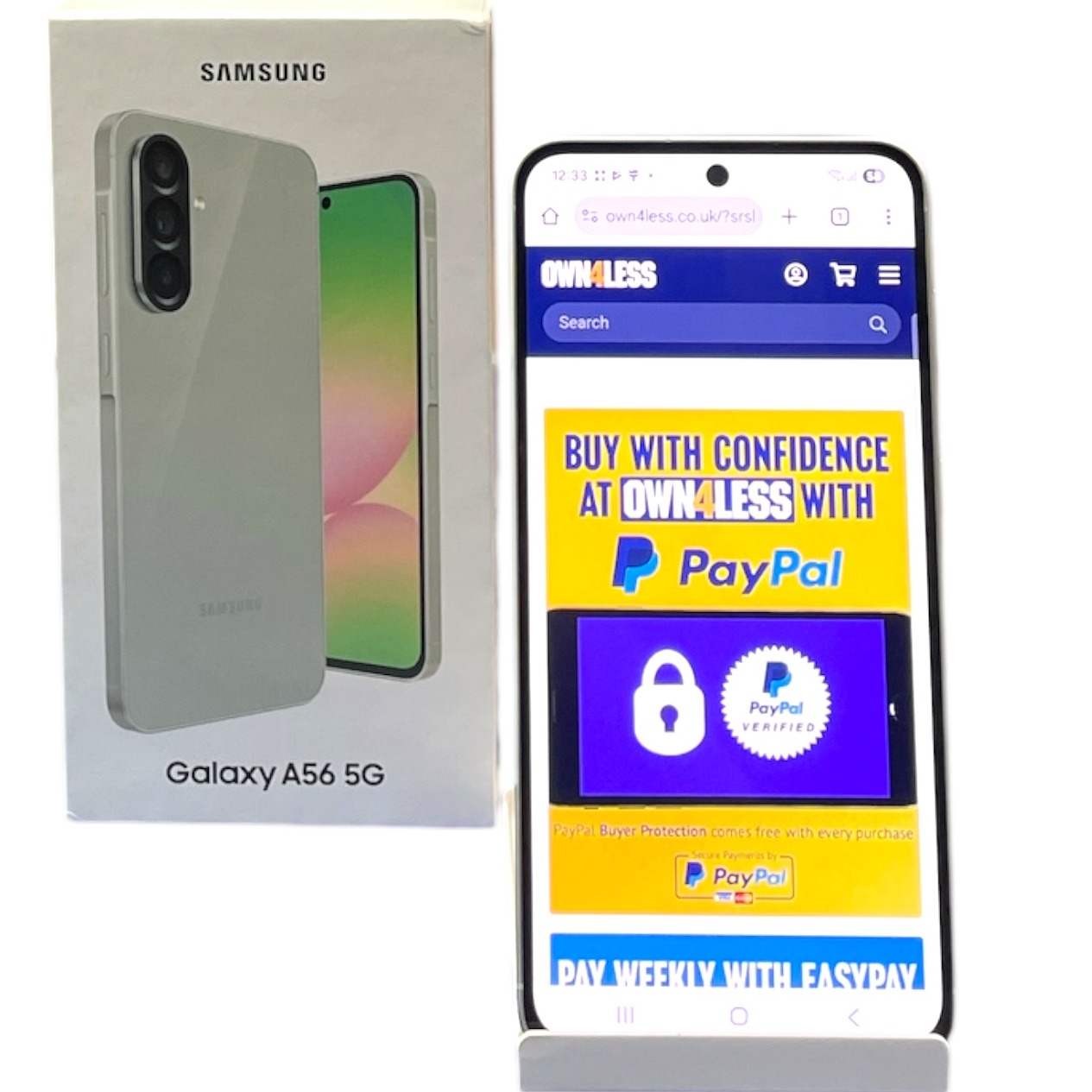 Product photo for Samsung A56 256GB Unlocked