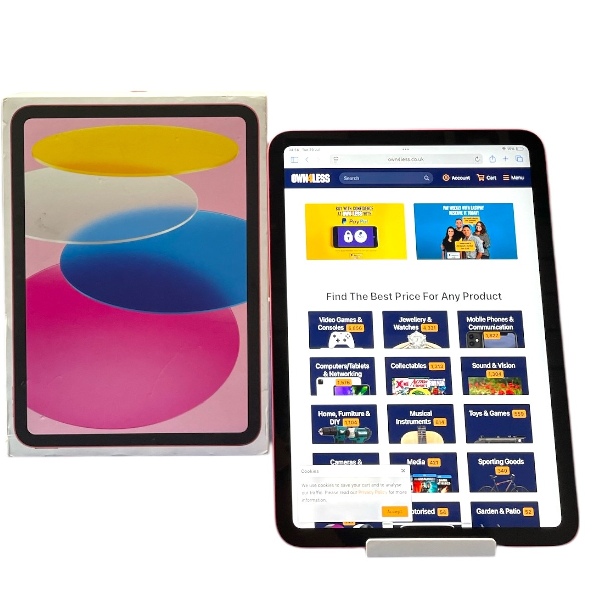 Product photo for Apple iPad 10th Gen 64GB