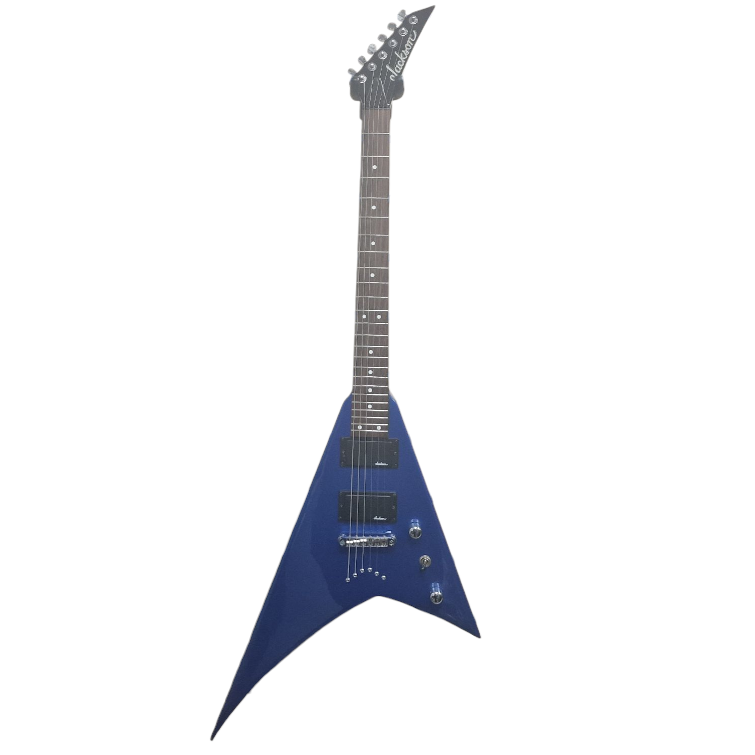 Product photo for Jackson Randy Rhoads Flying V - Blue