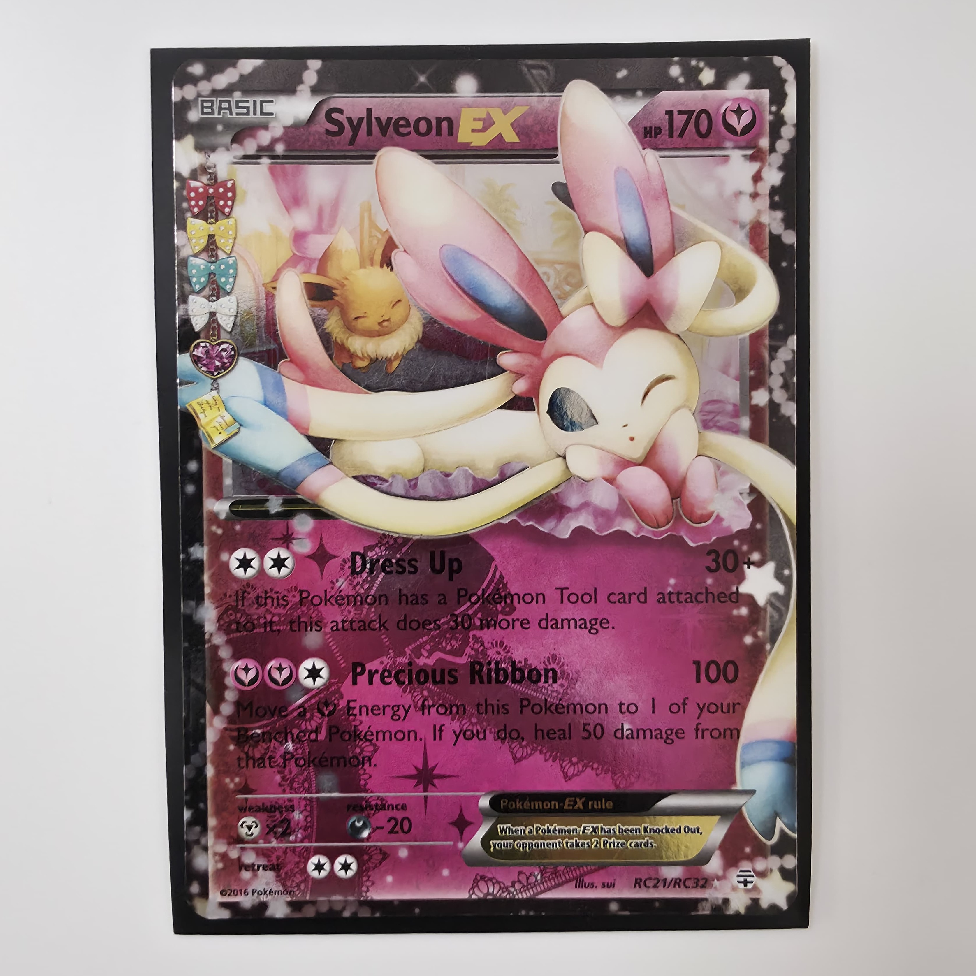 Product photo for Sylveon Ex RC21/RC32 – Pokémon TCG