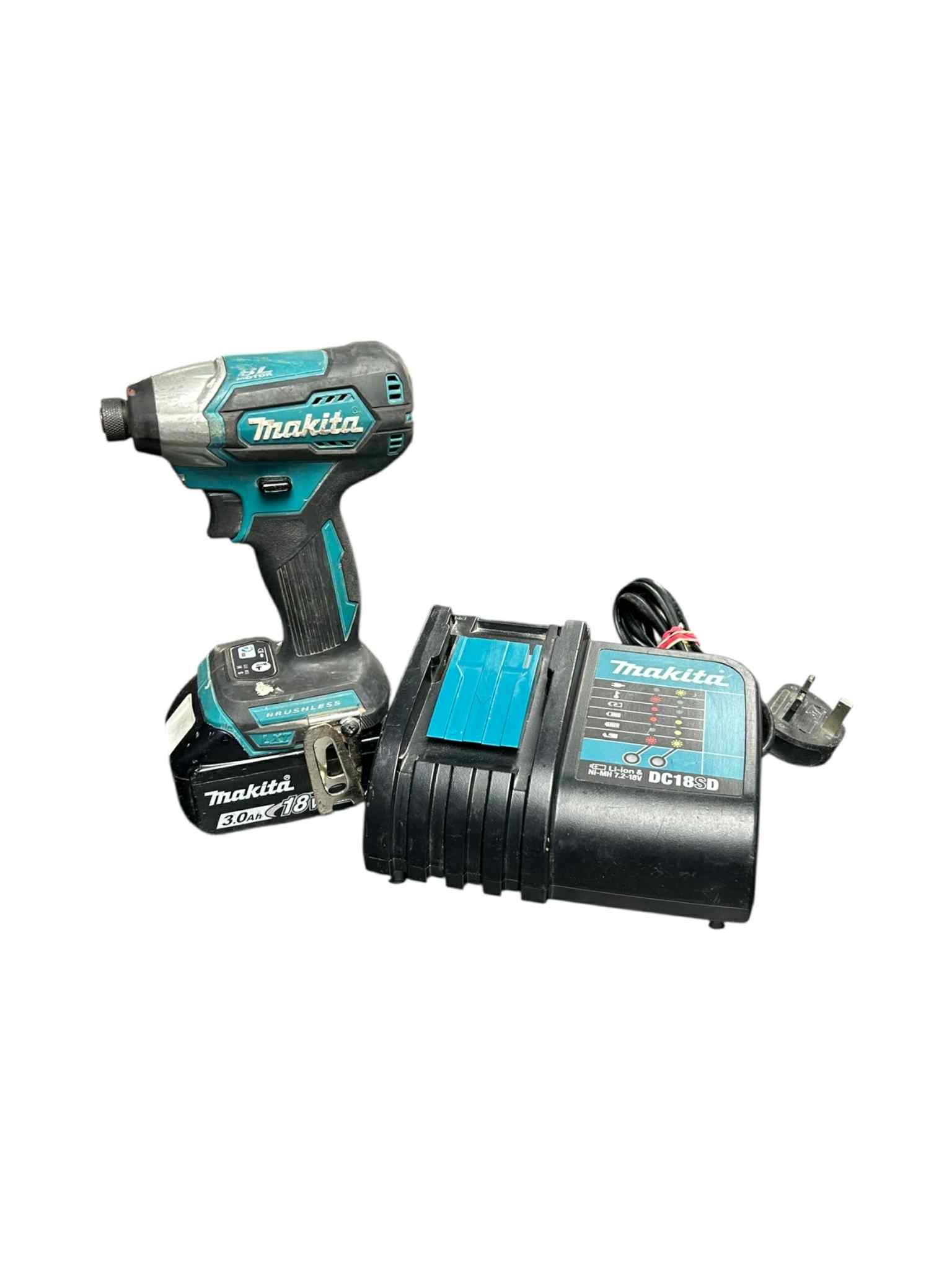 Product photo for Makita DTD155 w/Battery & Charger