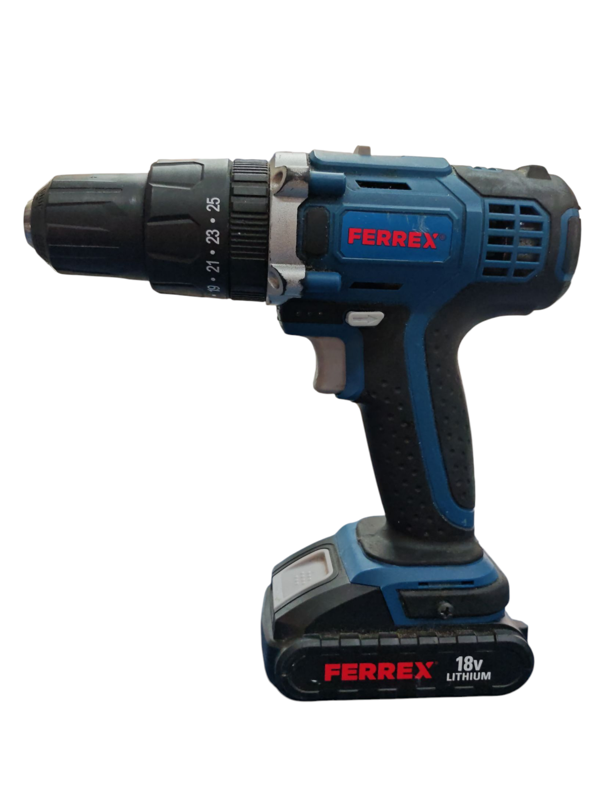 Product photo for Ferrex CDI218FY Combi Drill + 1.5ah Battery
