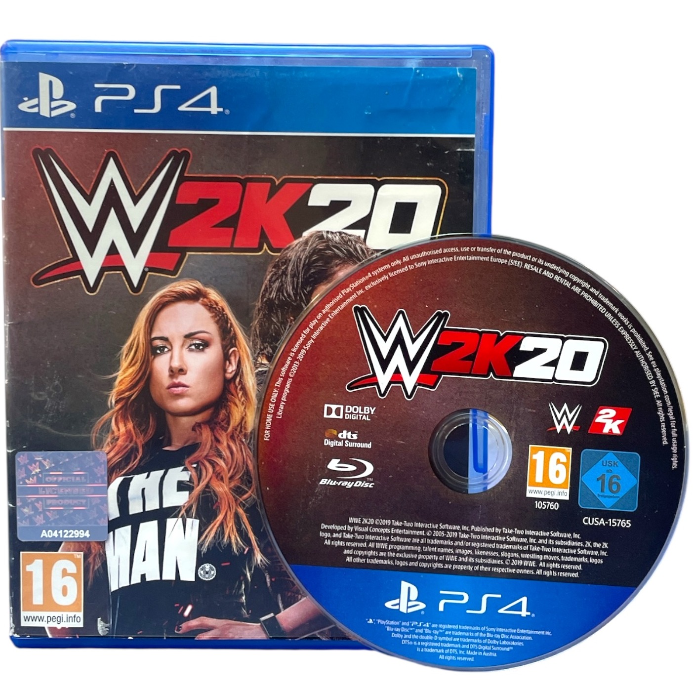 Product photo for WWE 2k20 PS4 Game