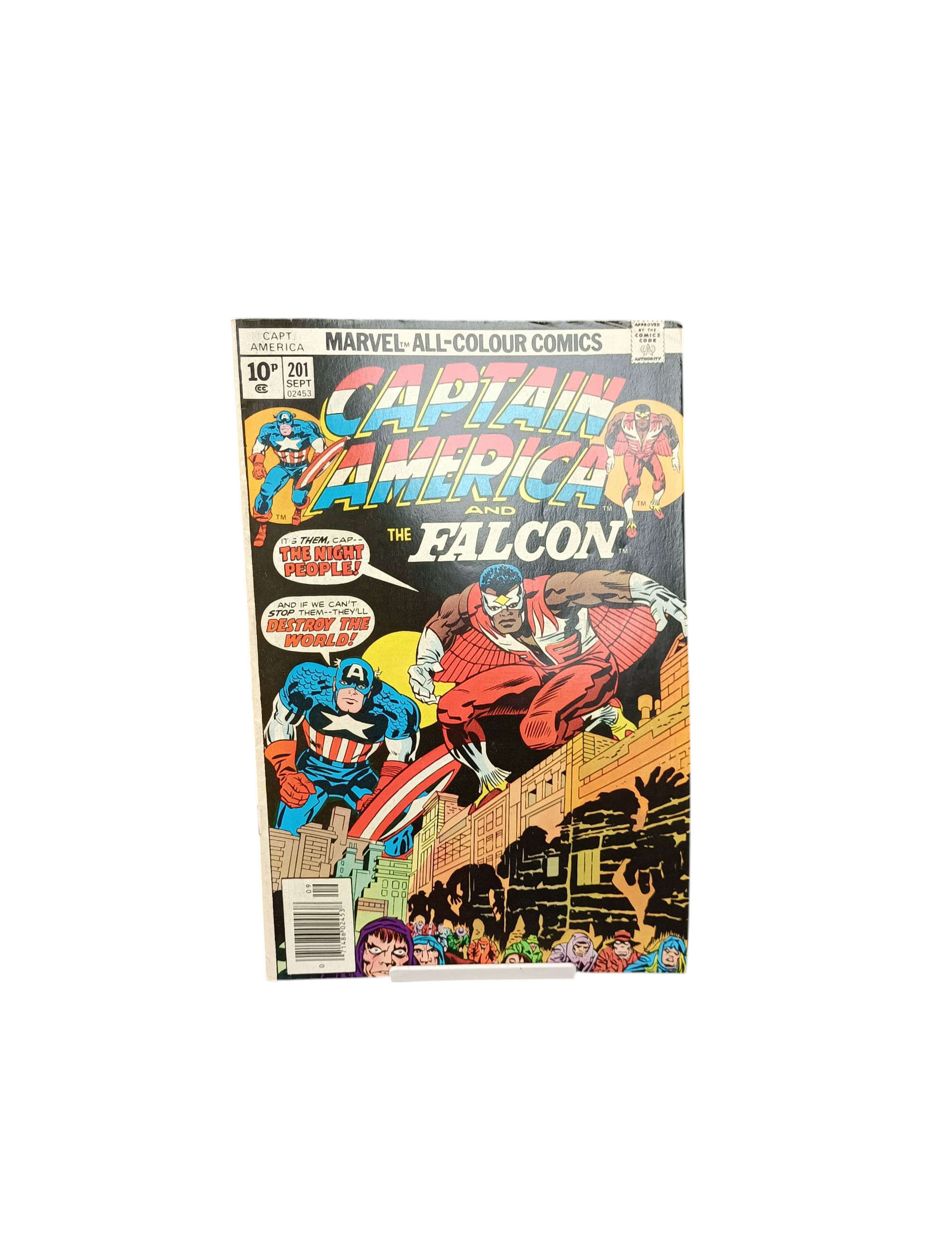 Product photo for Captain America and The Falcon #201 1976