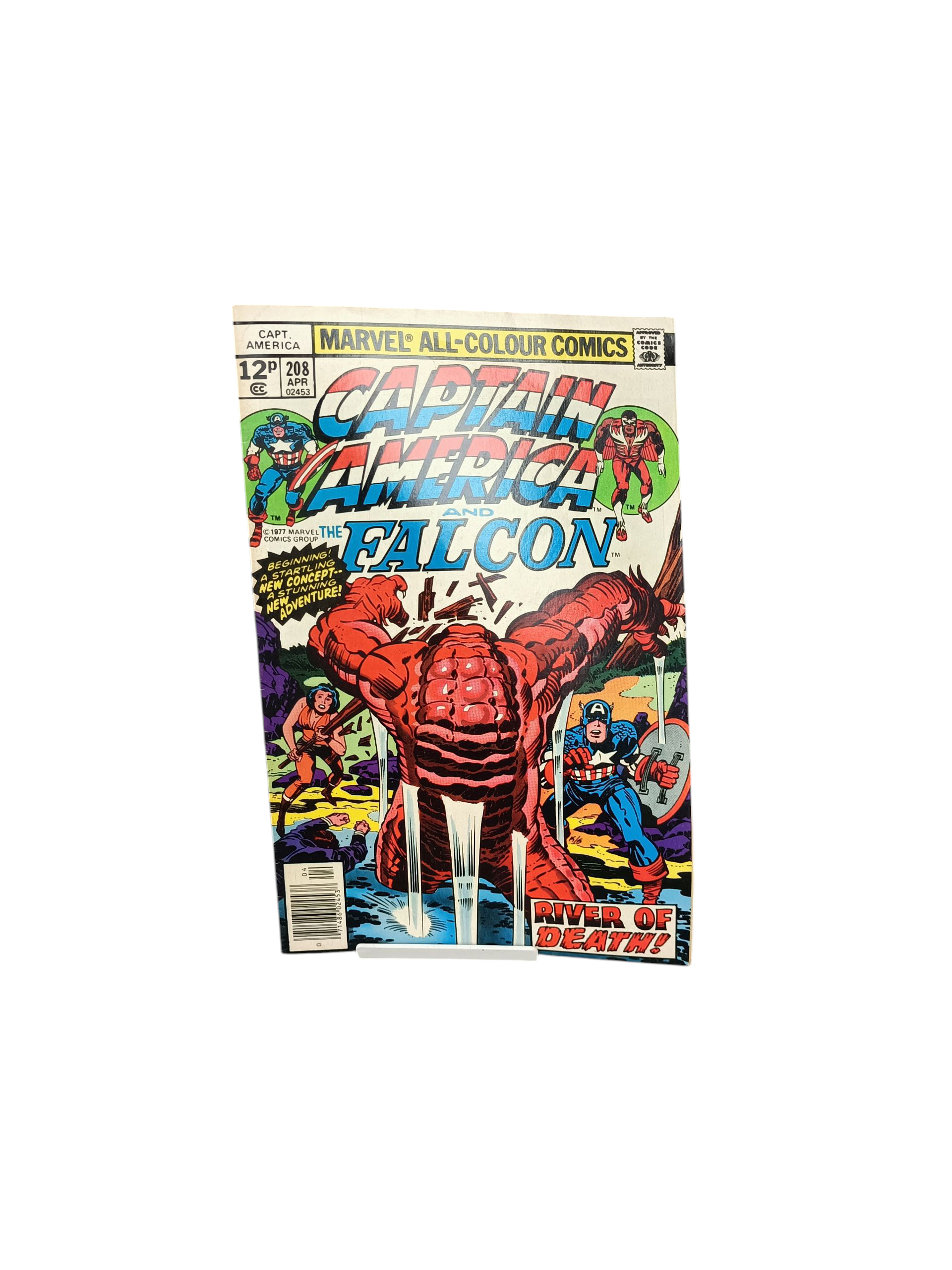 Product photo for Captain America and The Falcon #208 1977