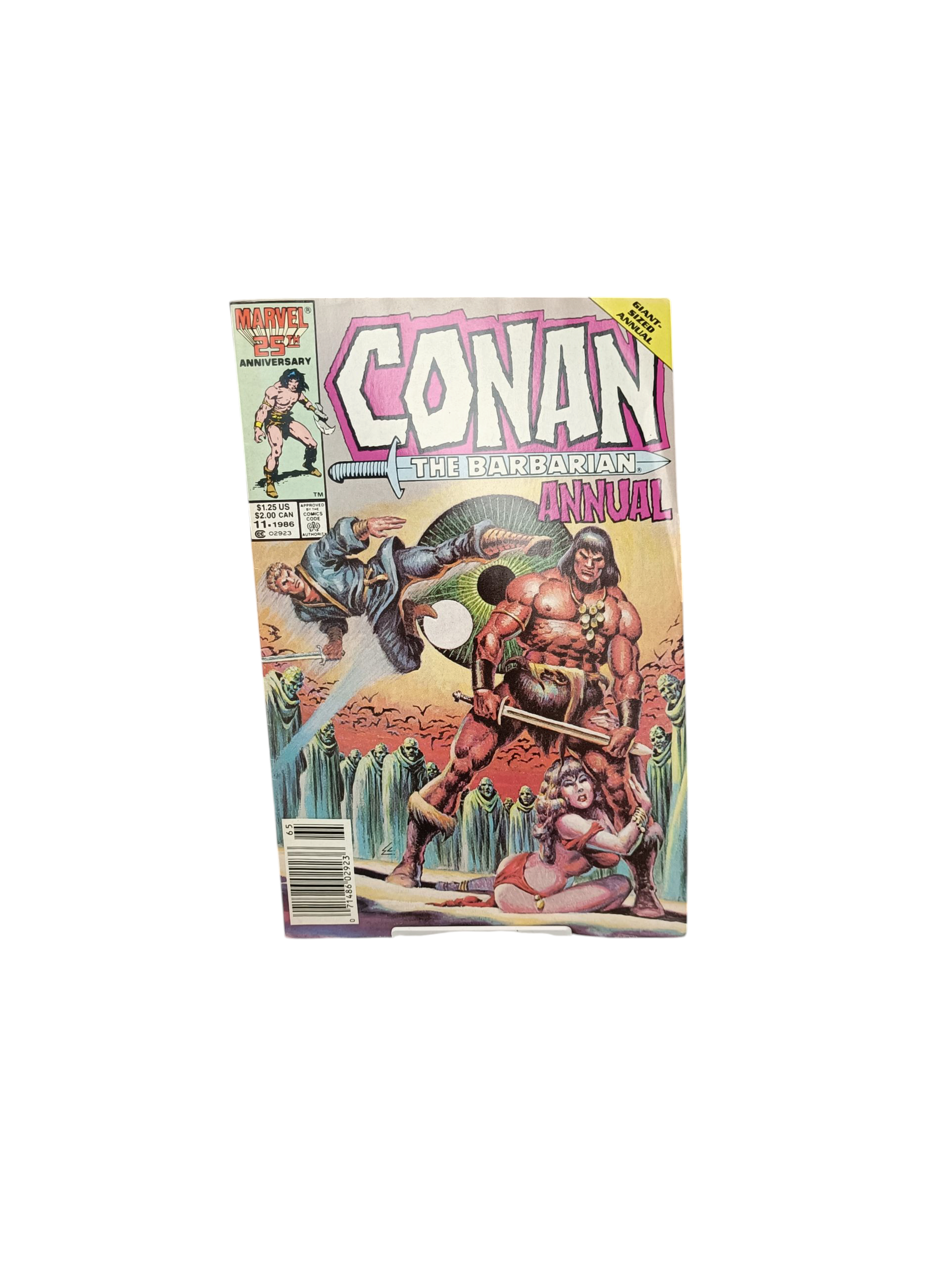 Product photo for Conan The Barbarian Annual #11 1986