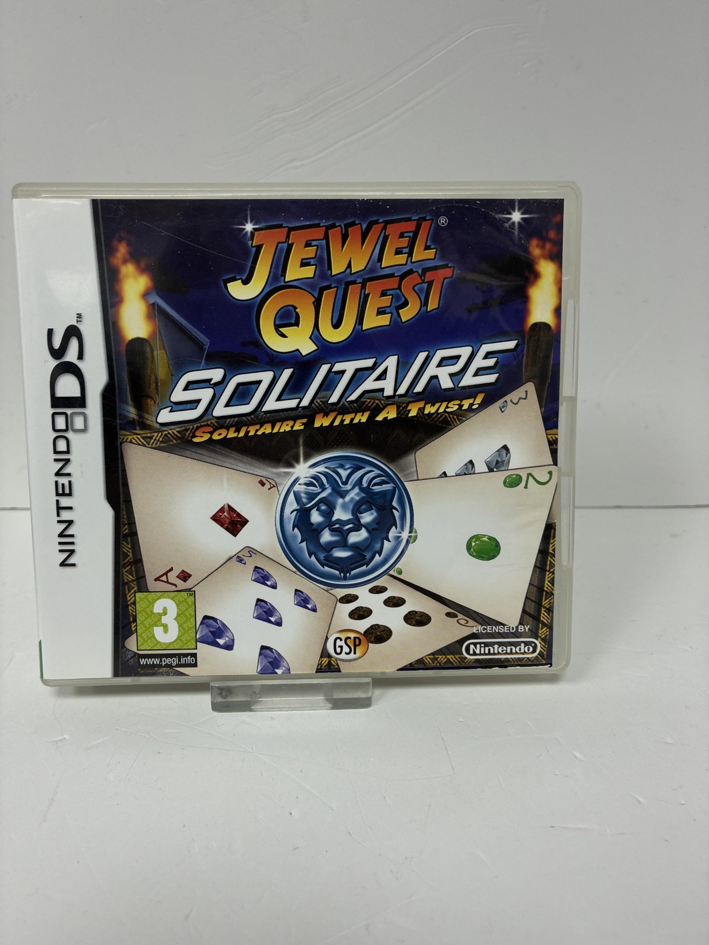 Product photo for jewel quest solitaire 2ds game