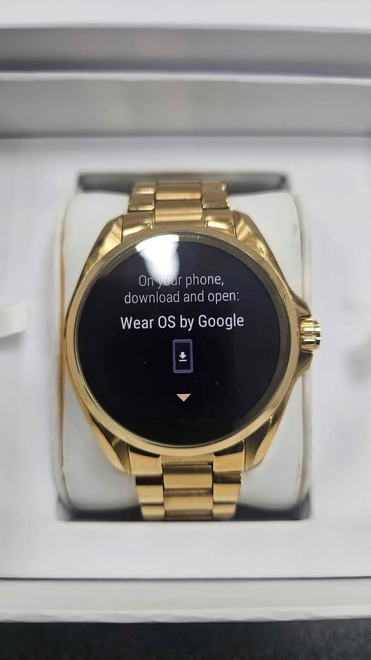 Product photo for Michael Kors Michael Kors Bradshaw Gold Tone Smart Watch MKT5001