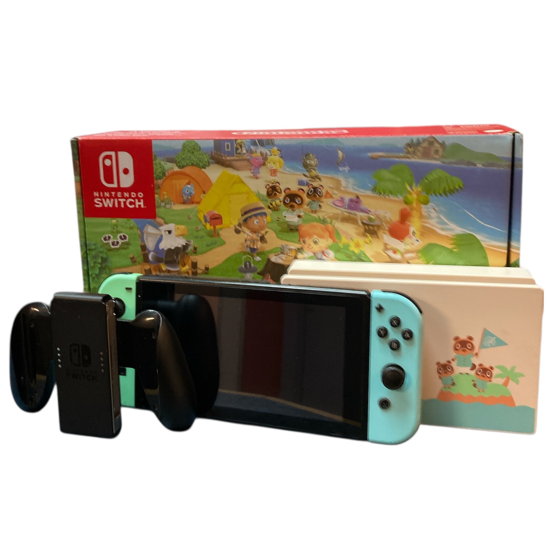 Product photo for Switch Console, 32GB Animal Crossing