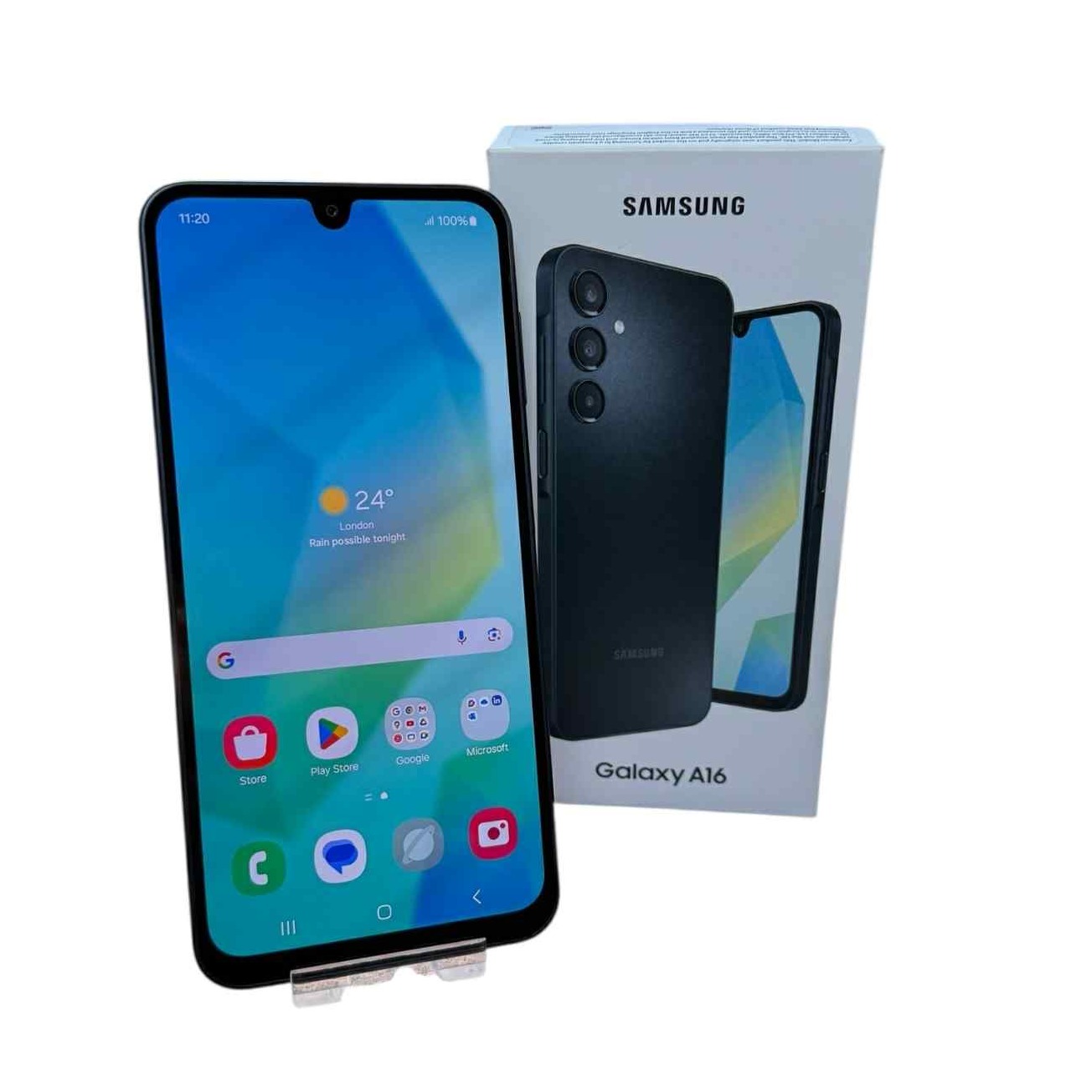 Product photo for Samsung Galaxy A16 4G (4GB+128GB) Black, Unlocked A