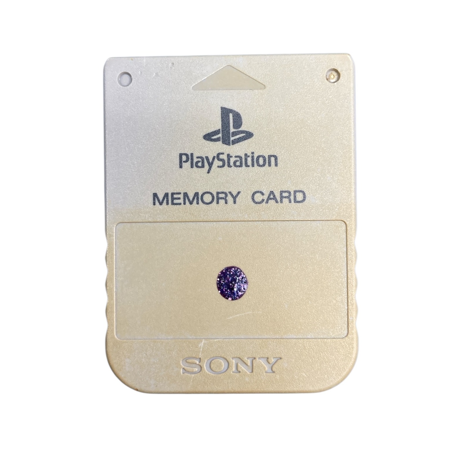 Product photo for PS1 memory card
