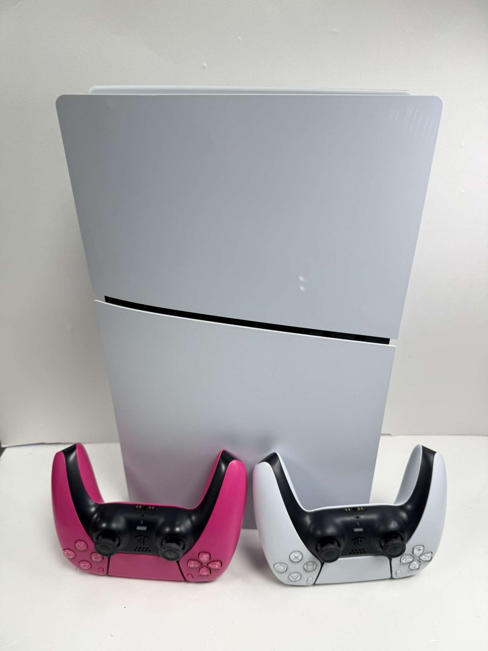 Product photo for ps5 slim & controller