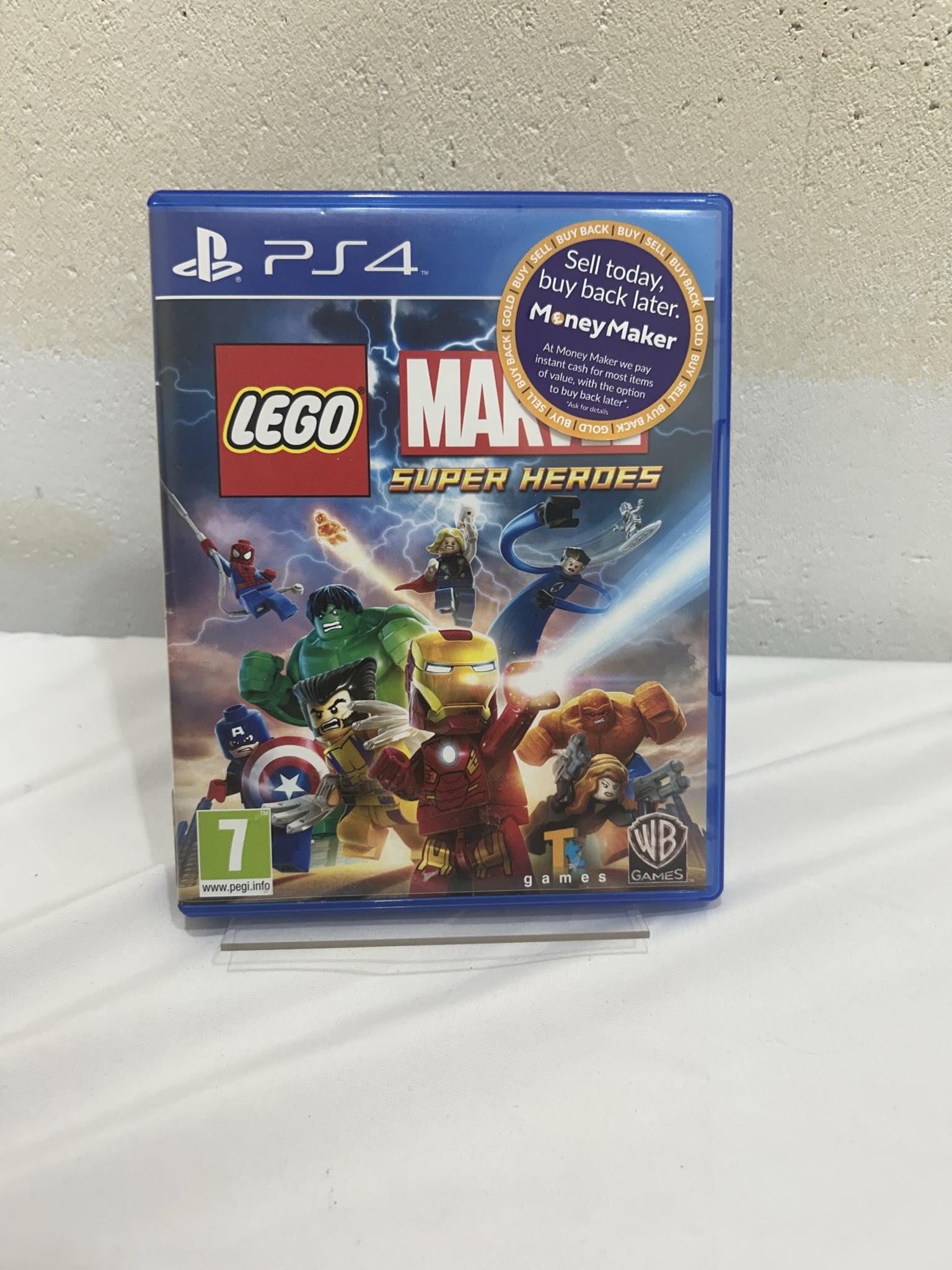 Product photo for LEGO Marvel Super Heroes for PlayStation 4