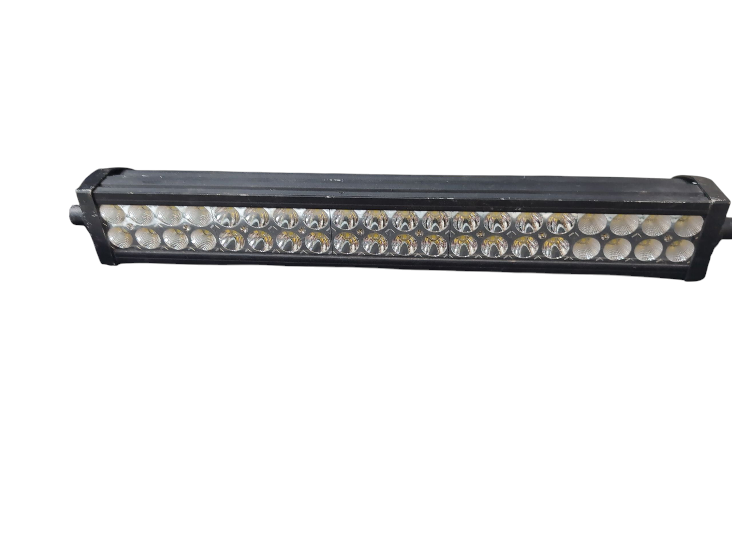 Product photo for Used LED Light Bar Flood – Untested 3‑Row Aluminium Housing
