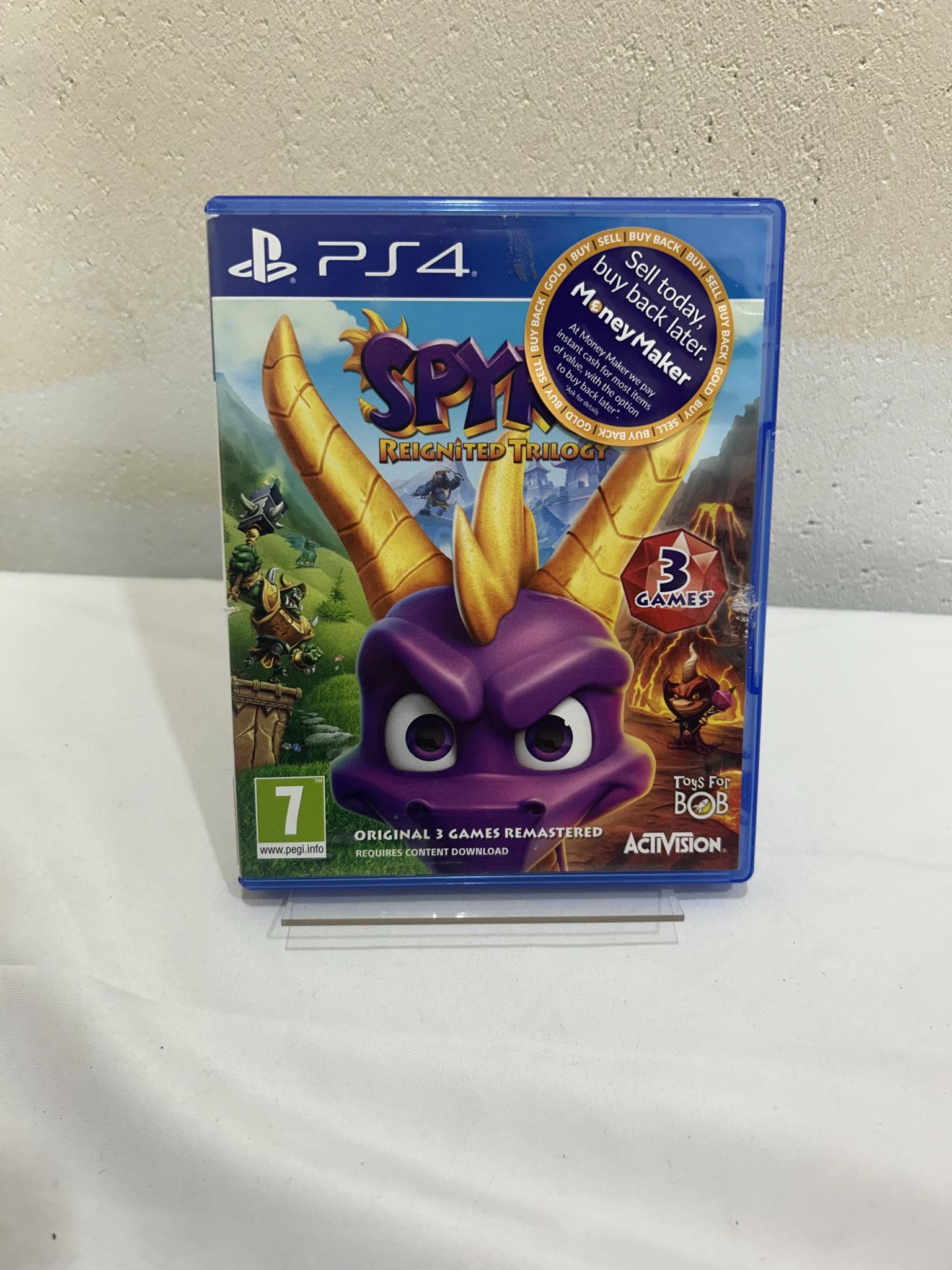 Product photo for Spyro Reignited Trilogy for PlayStation 4