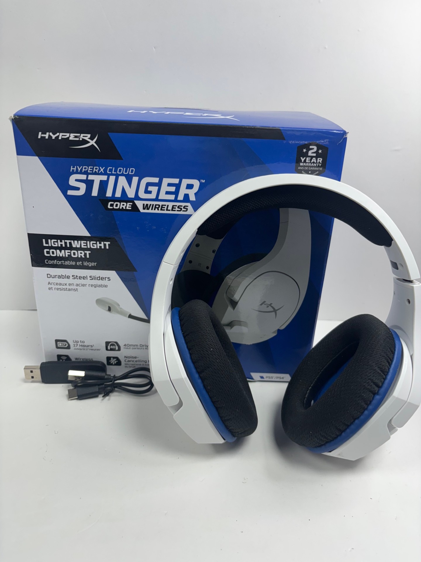 Product photo for GAMING HEADSET HYPER CLOUD STINGER BOXED