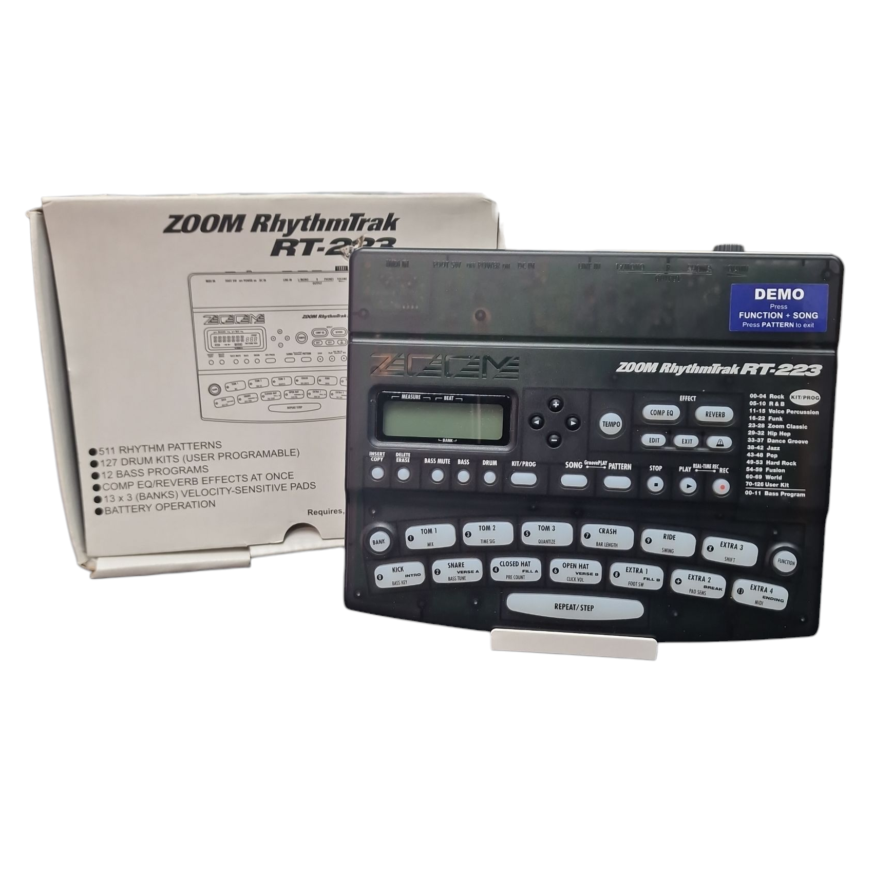 Product photo for Zoom RT-223 Drum Machine