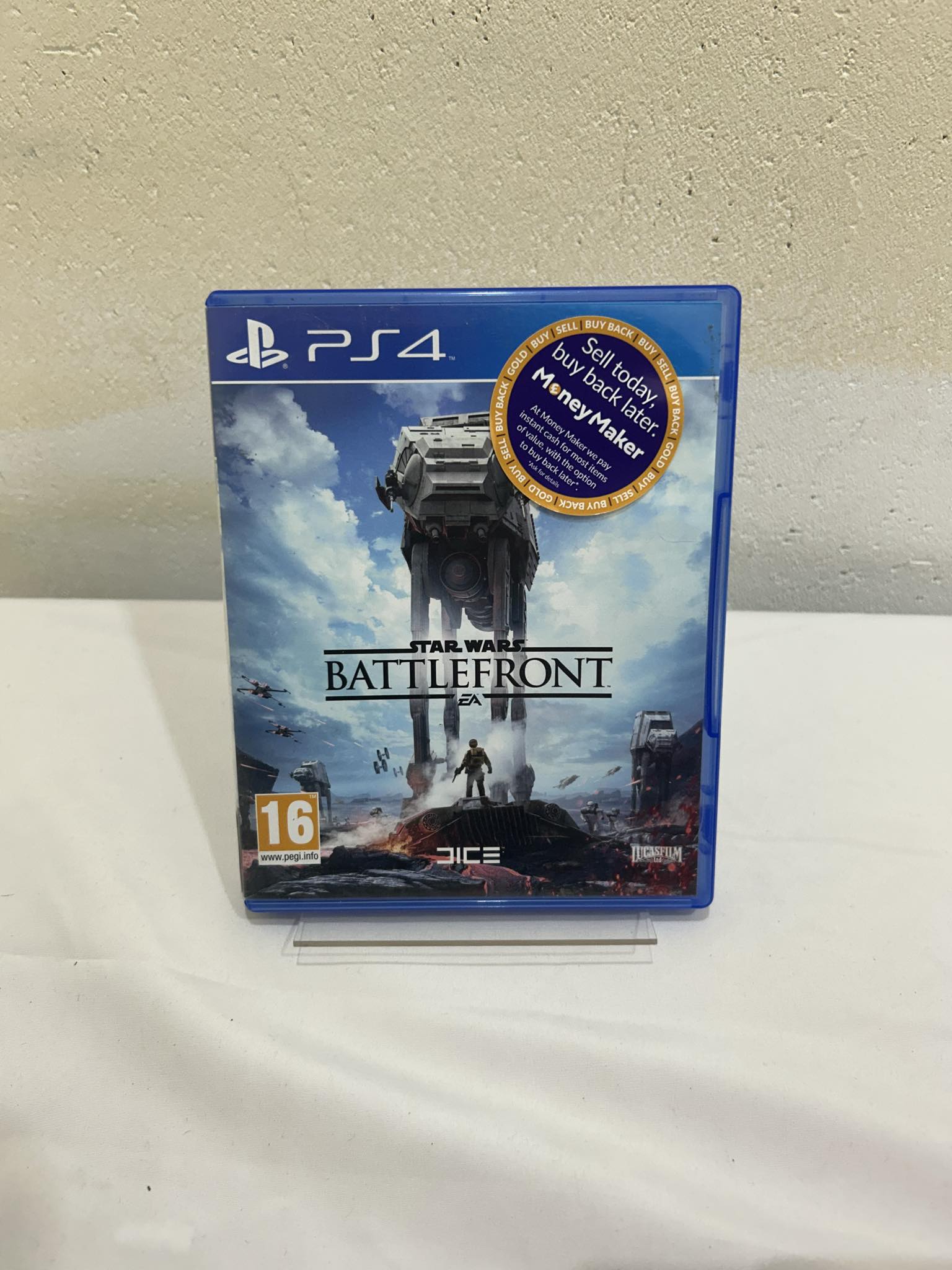 Product photo for Star Wars Battlefront for PlayStation 4