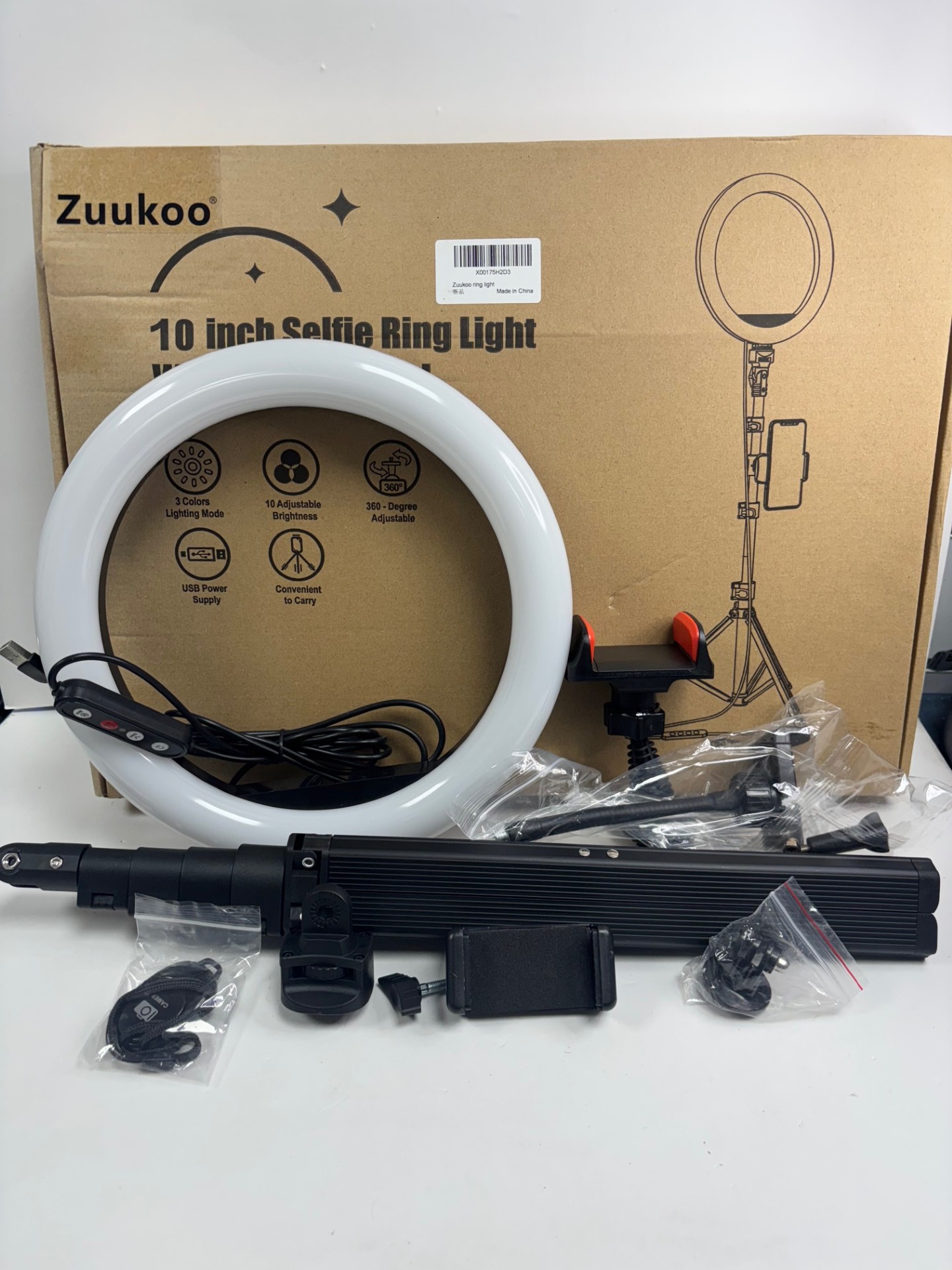 Product photo for ZUUKOO RING LIGHT
