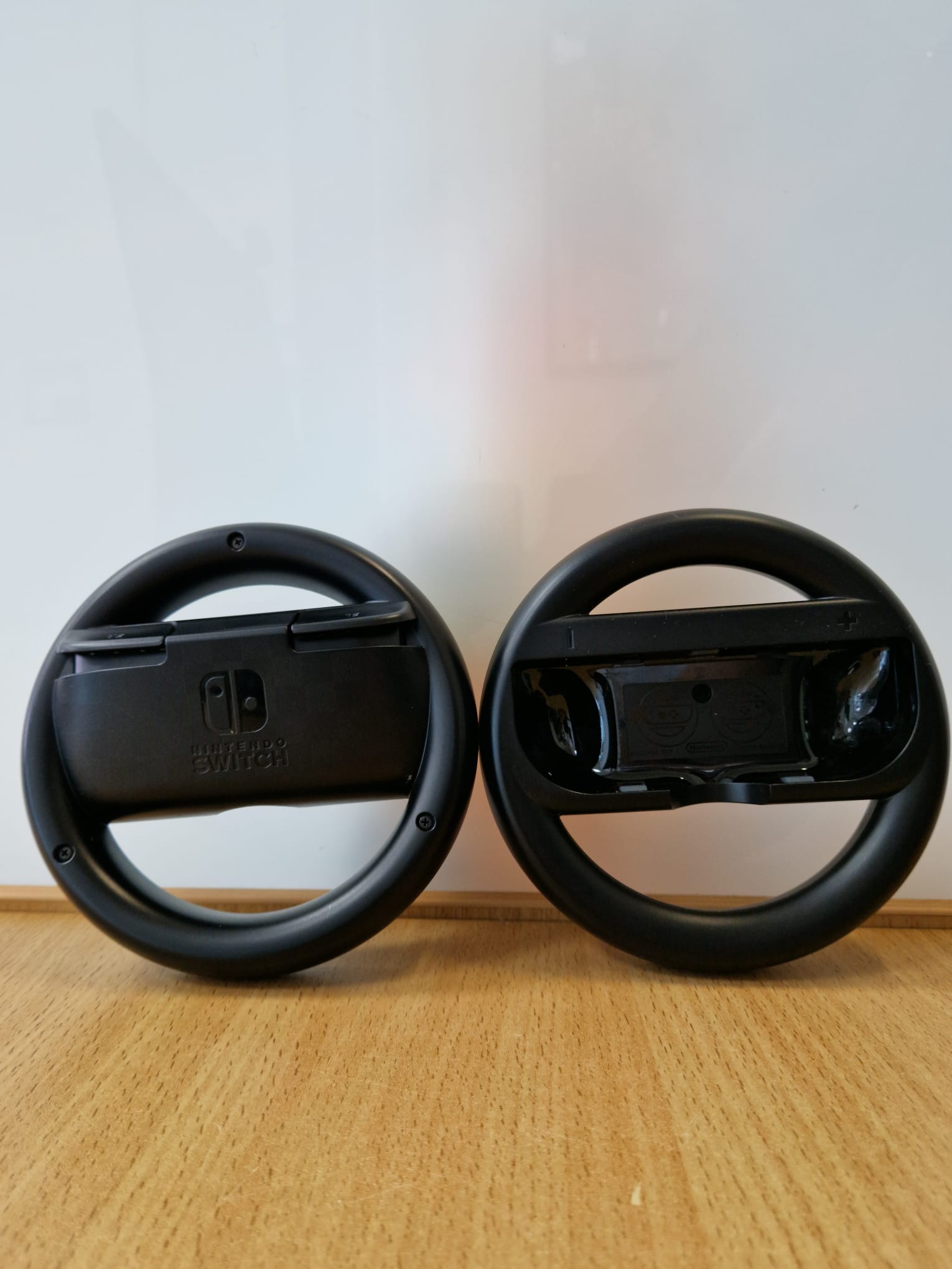 Product photo for Nintendo  Mario Kart Joy-Con Wheel Holder Pair – Good Condition - Unboxed