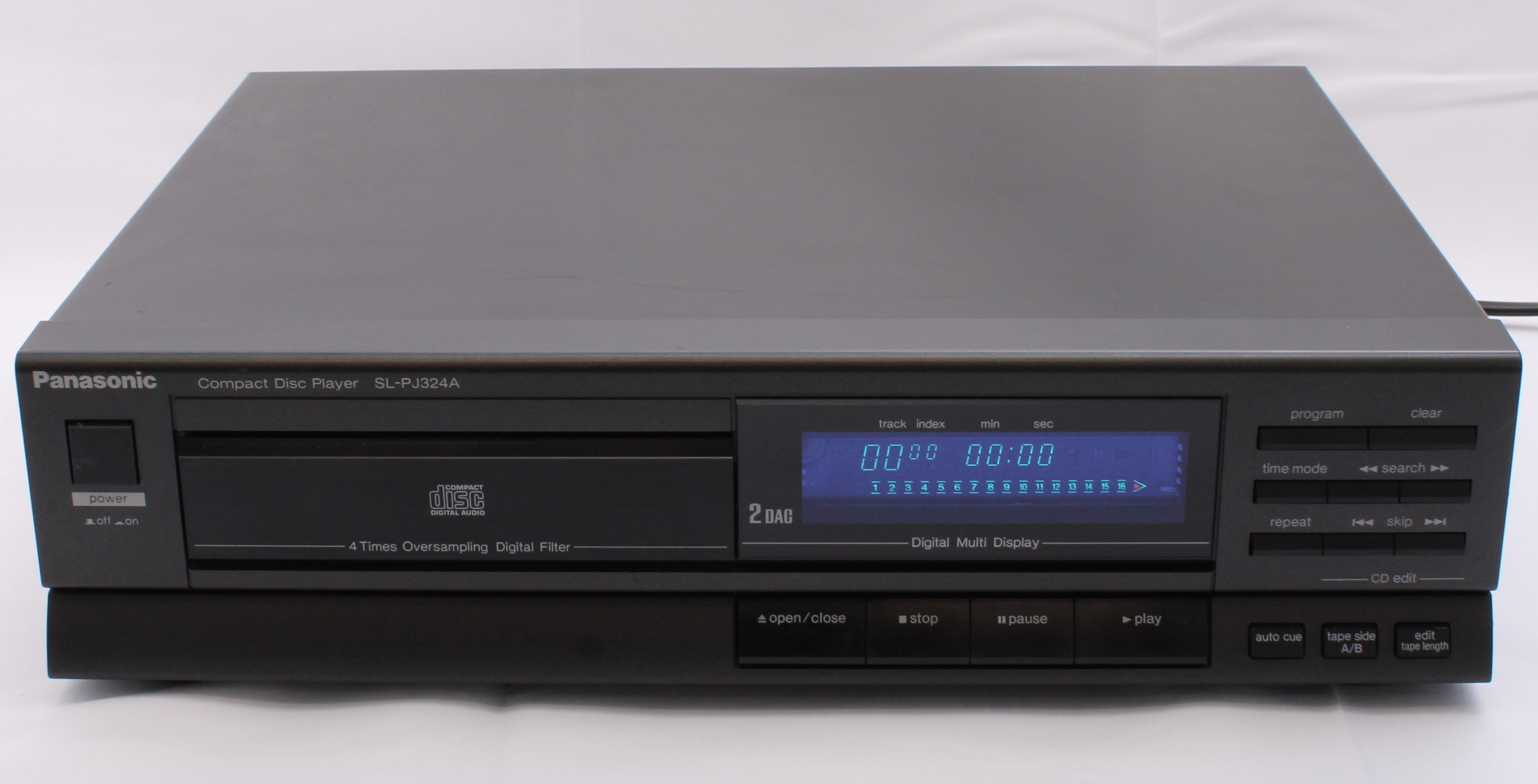 Product photo for Panasonic Compact Disc Player Hi-Fi Separate - SL-PJ324A (U)