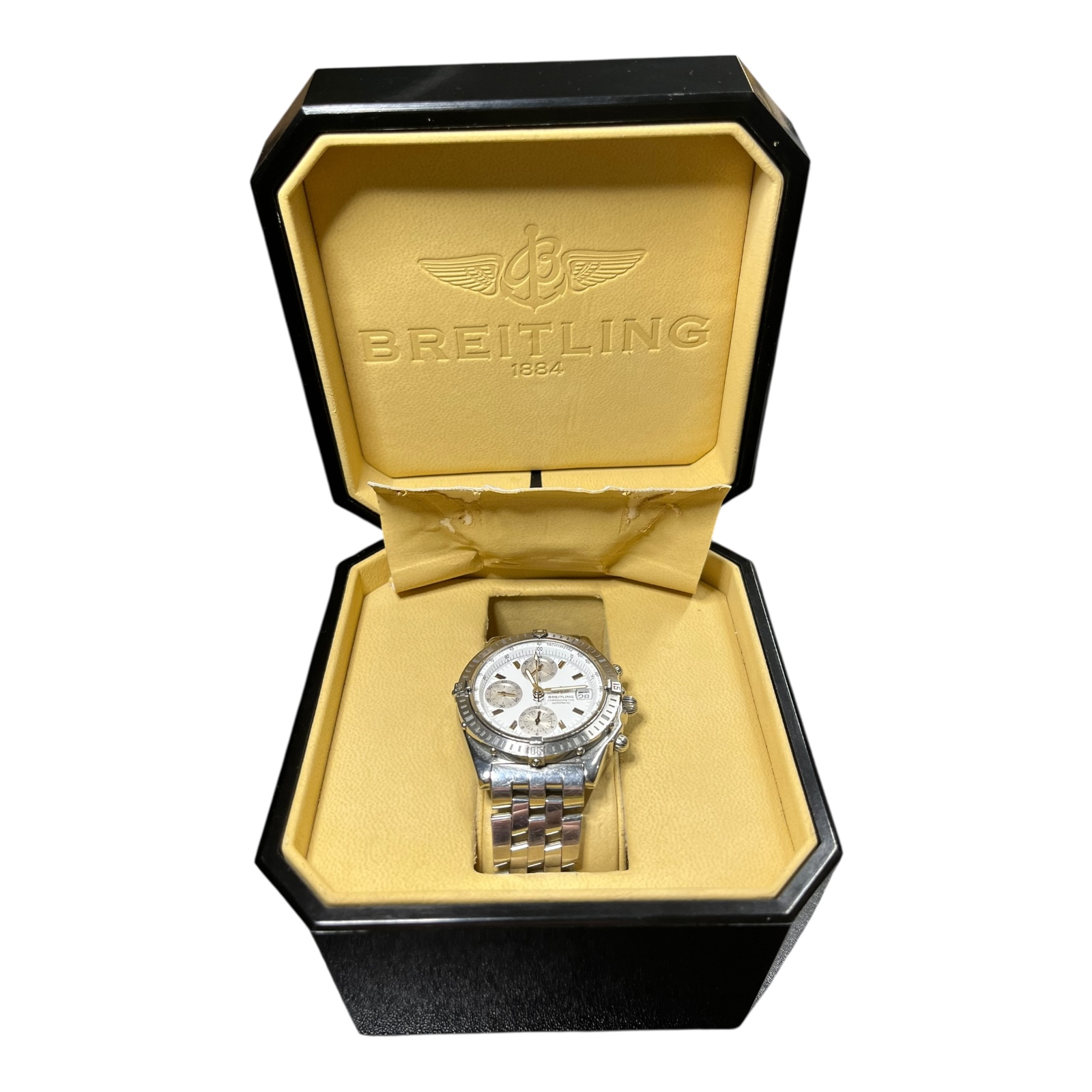 Product photo for Breitling 1884 Chronometre Automatic Men's Watch – Boxed Used
