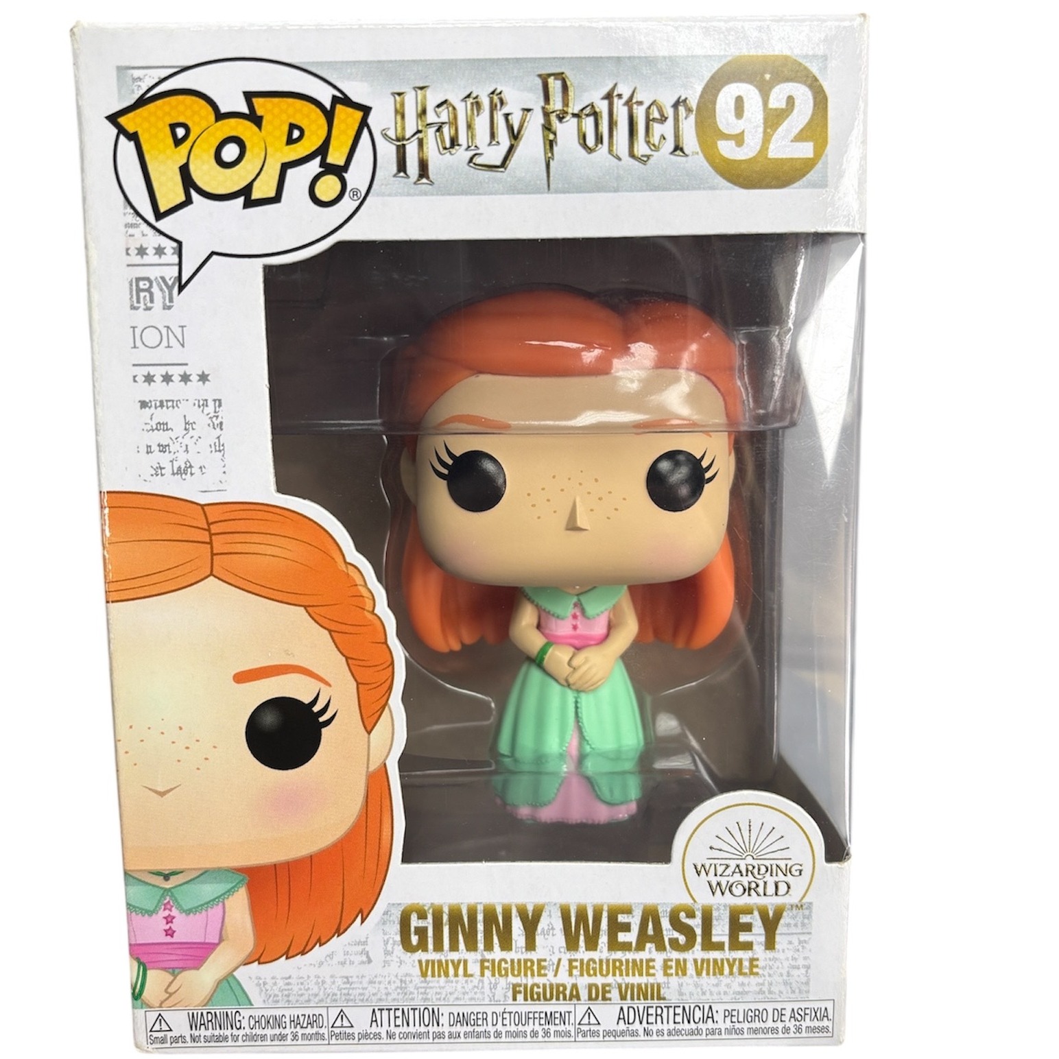 Product photo for Ginny Weasley #92 Funko POP!
