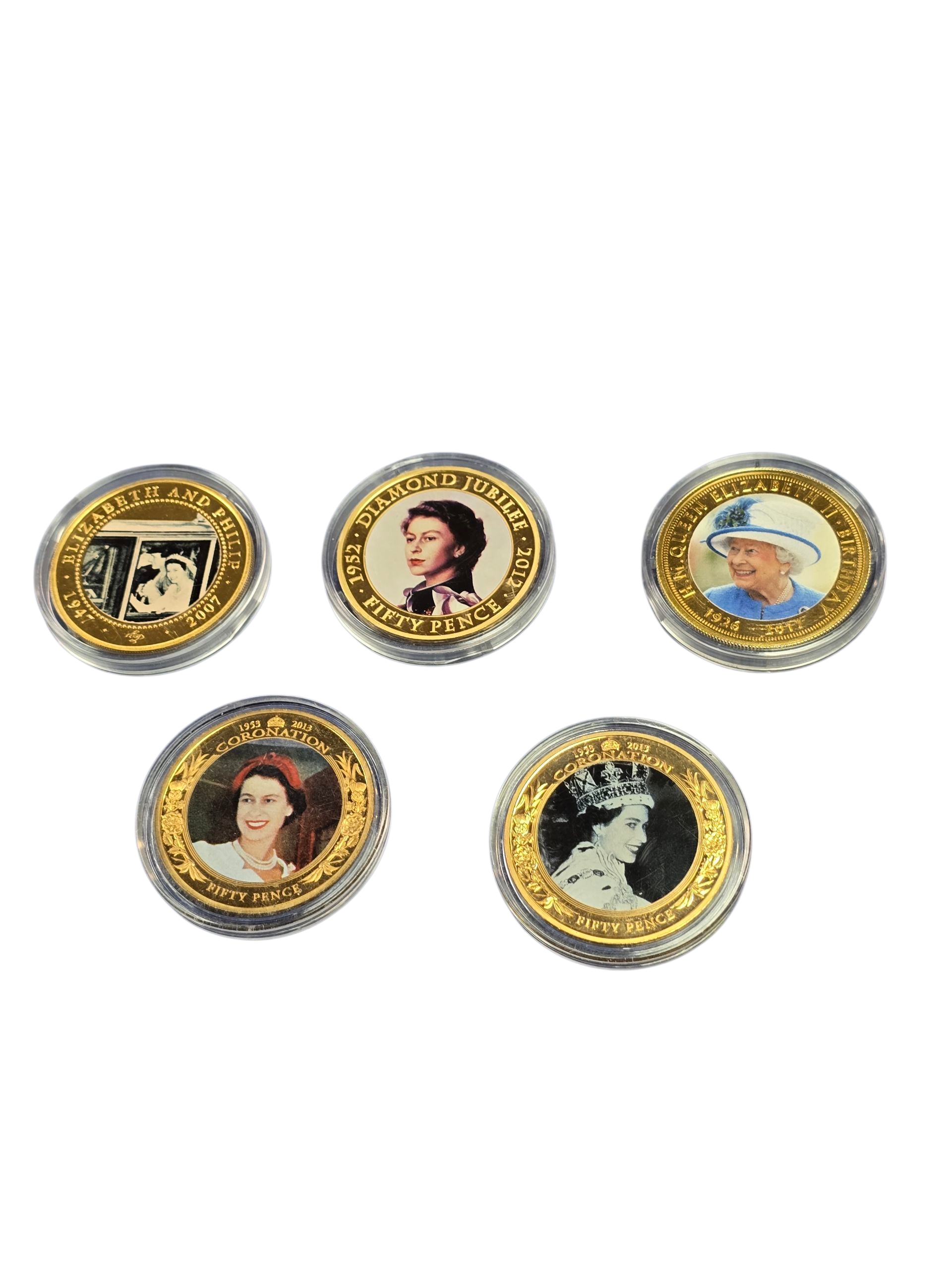 Product photo for 5 Commemorative Coins
