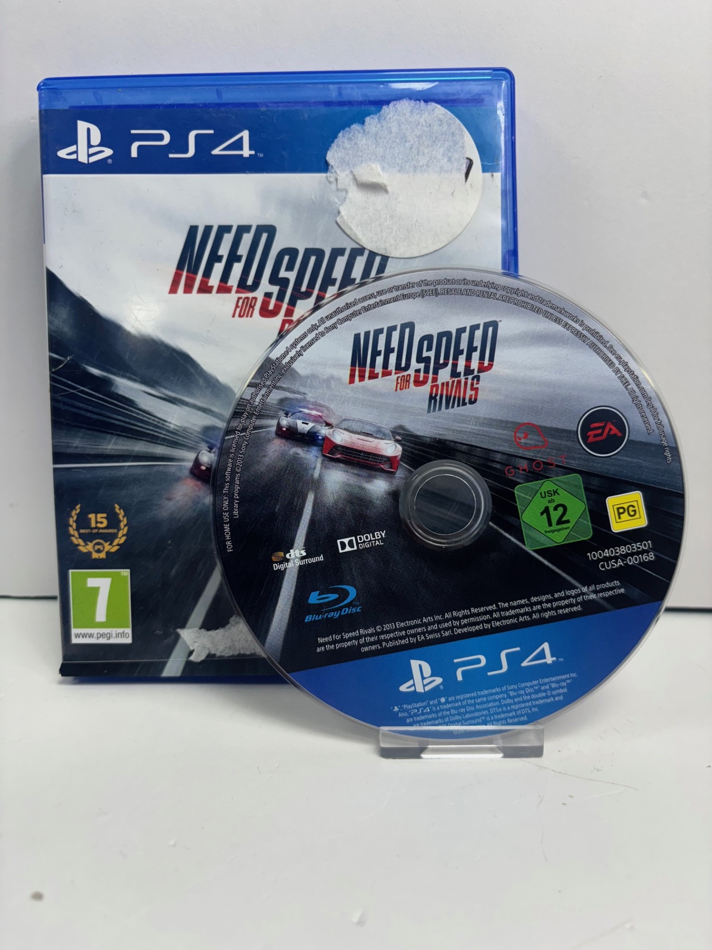 Product photo for NEED FOR SPEED RIVALS PS4