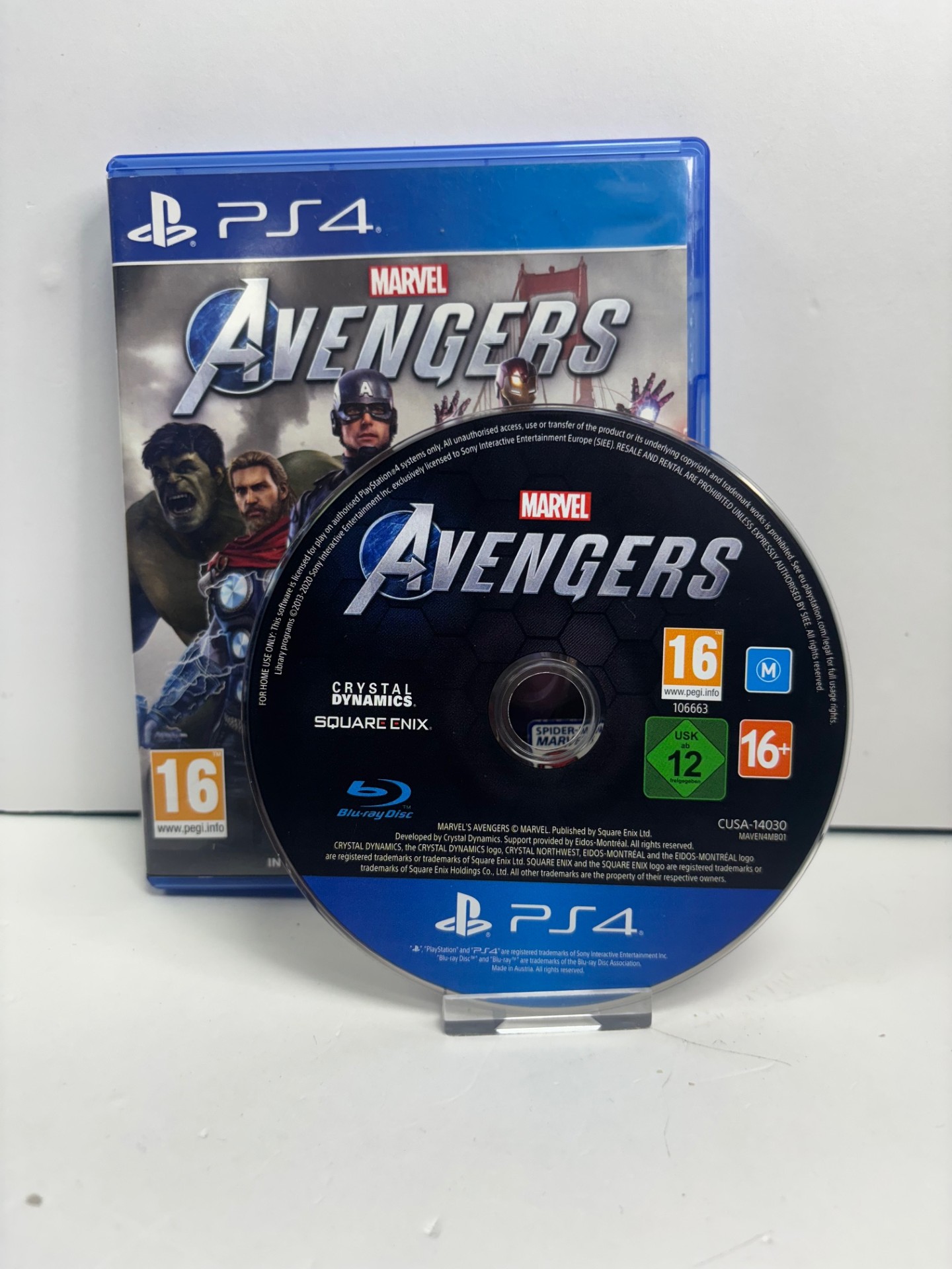 Product photo for MARVEL AVENGERS PS4 GAME