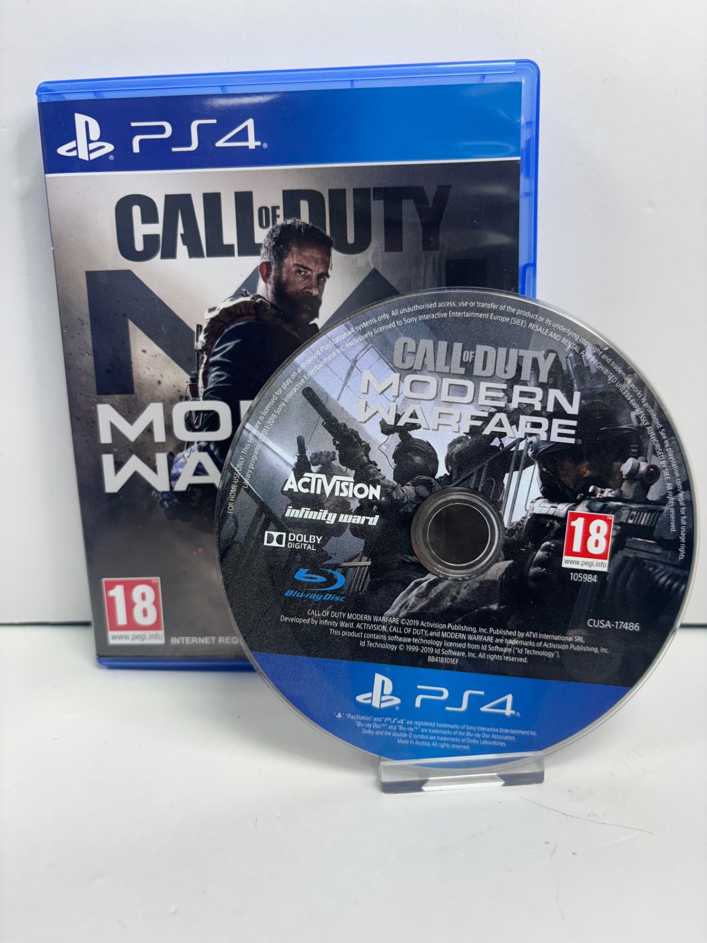 Product photo for CALL OF DUTY MODERN WARFARE PS4 GAME