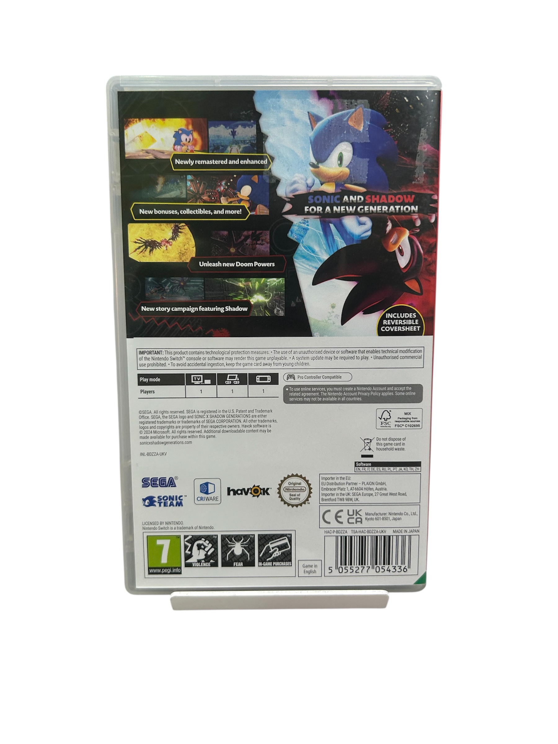 Product photo for Sonic shadow