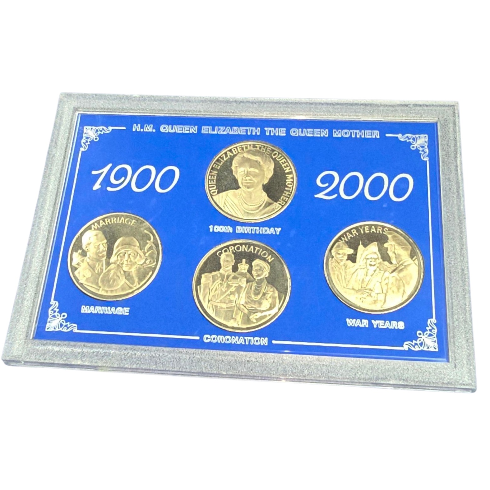 Product photo for Cased H.M Queen Elizabeth The Mother 100th Birthday