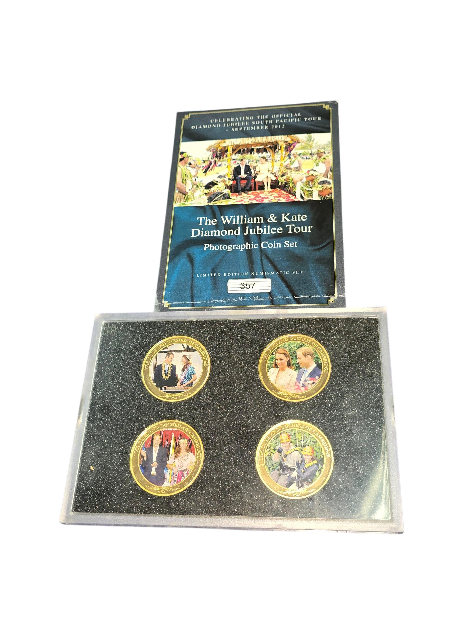 Product photo for Cased The William & Kate Diamond Jubilee Coin Set