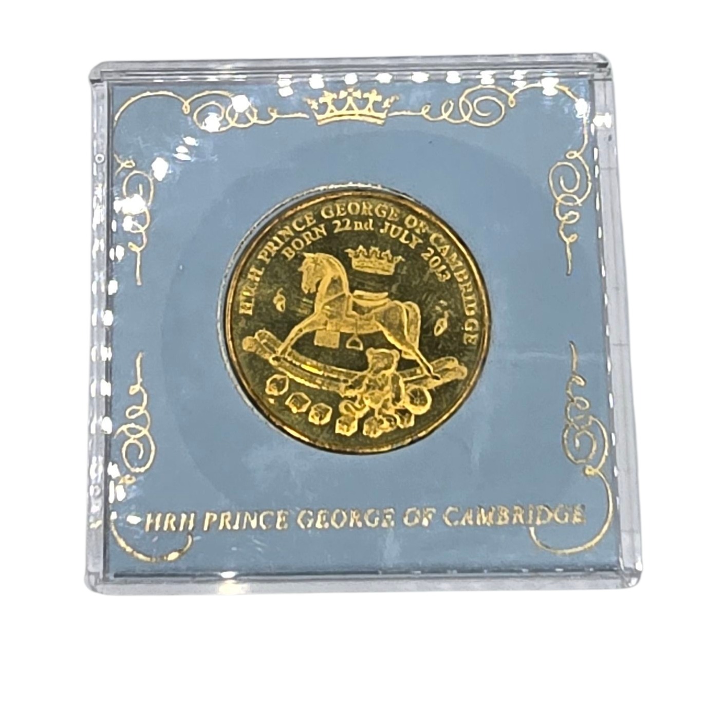 Product photo for Commemorative coin HRH Prince George of Cambridge 2013