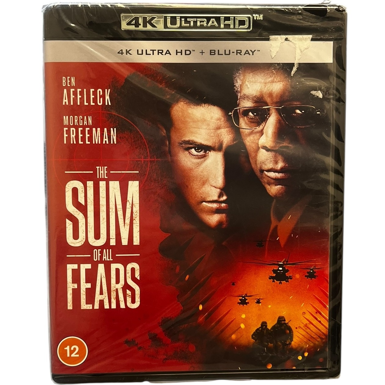 Product photo for New: The Sum Of All Fears - 4K Ultra HD + Blu-Ray (Rated 12, Paramount Pictures)