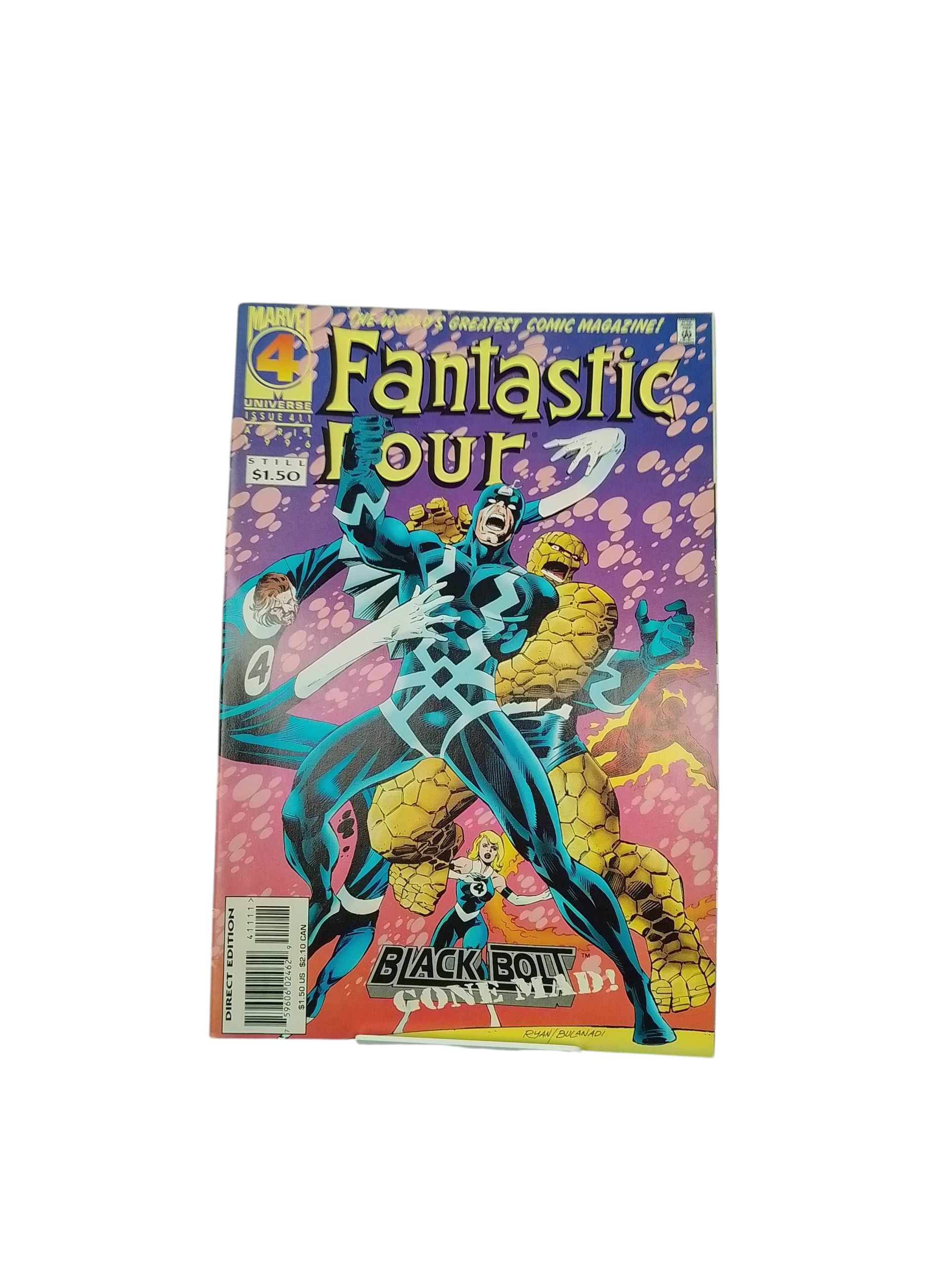 Product photo for Fantastic Four #411 1996