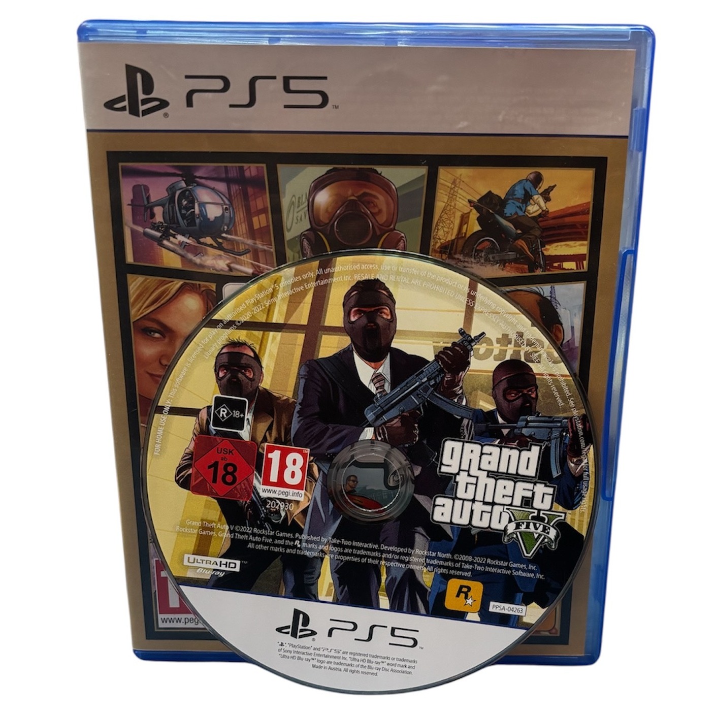 Product photo for Grand Theft Auto V (PS5)