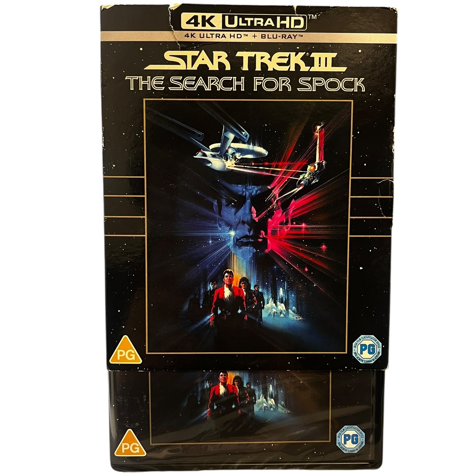 Product photo for New: Star Trek III The Search For Spock - 4K UHD + Blu-Ray (Rated PG, Paramount)