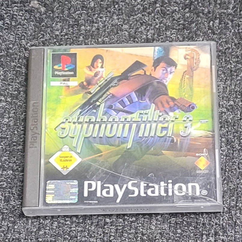 Product photo for Sony PlayStation PlayStation 1 Game: Syphon Filter 3