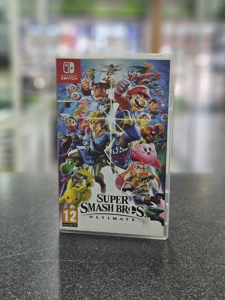 Product photo for Super Smash Bros ultimate switch game