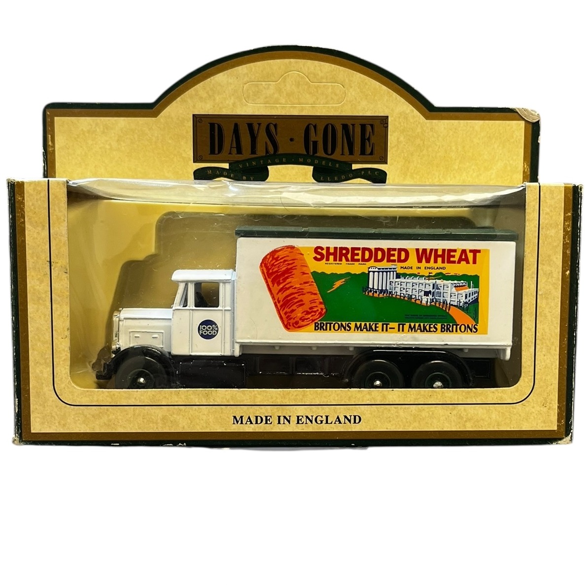 Product photo for Boxed: Lledo Days Gone - 1934 Scammell 6-Wheeler (Shredded Wheat, Die-Cast)