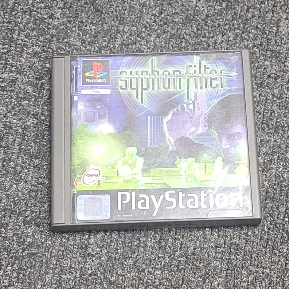 Product photo for Sony PlayStation PlayStation 1 Game: Syphon Filter