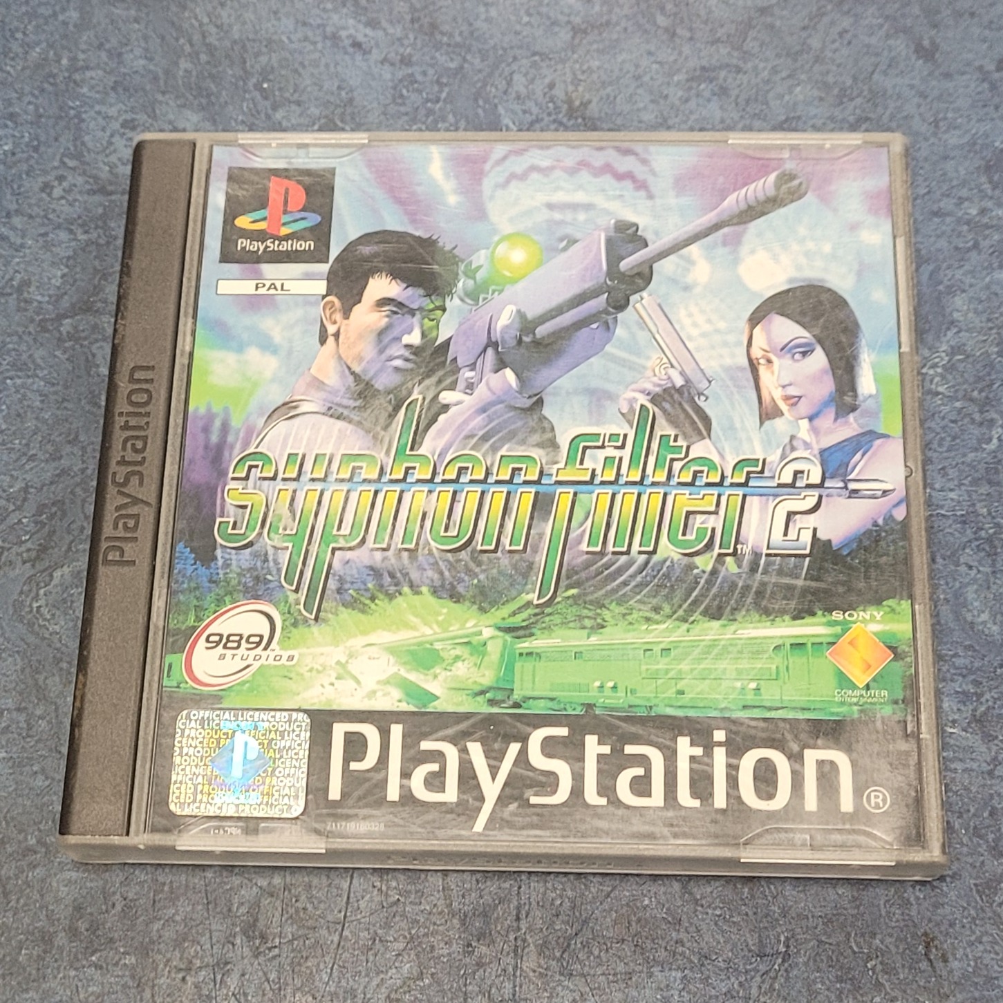 Product photo for Sony PlayStation PlayStation 1 Game: Syphon Filter 2