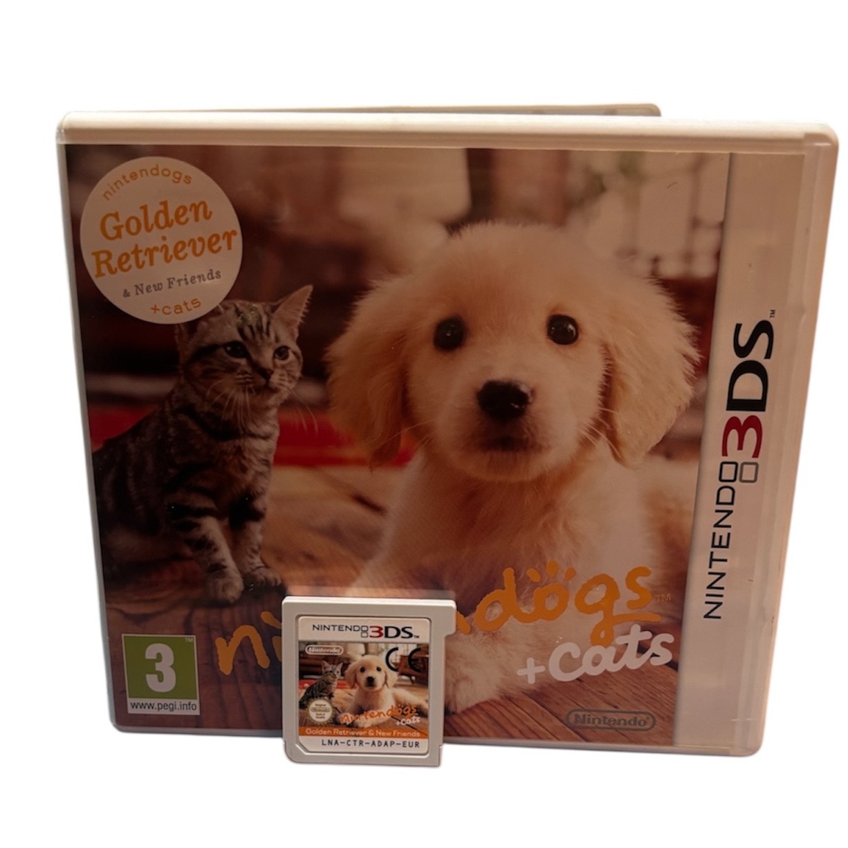 Product photo for Nintendogs & Cats Golden Retriever